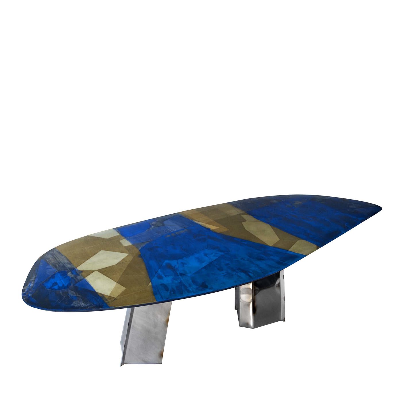 Thinking Klein Carbon and Glass Table - Frisoli
