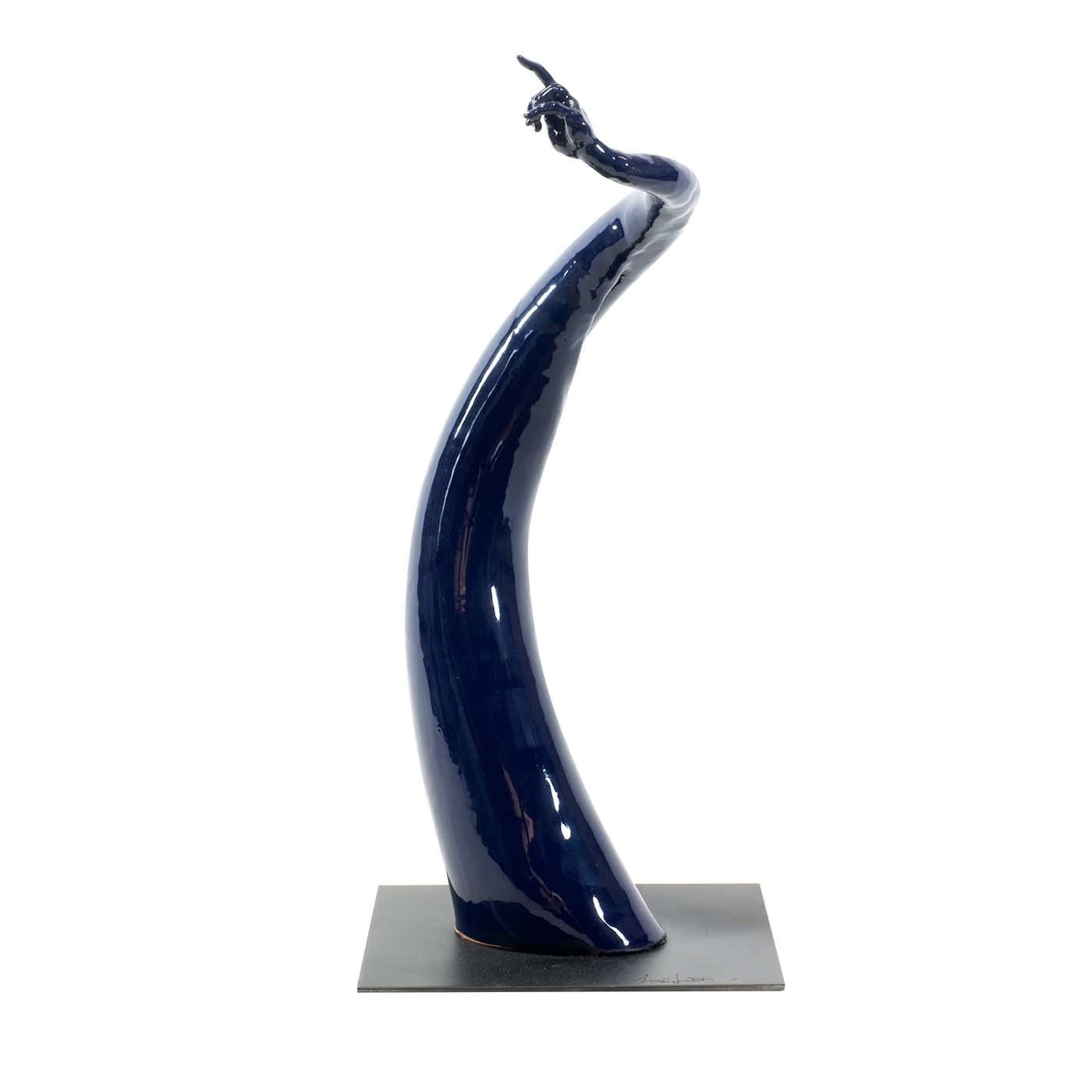 Fick-Horn-Skulptur - Hauptansicht