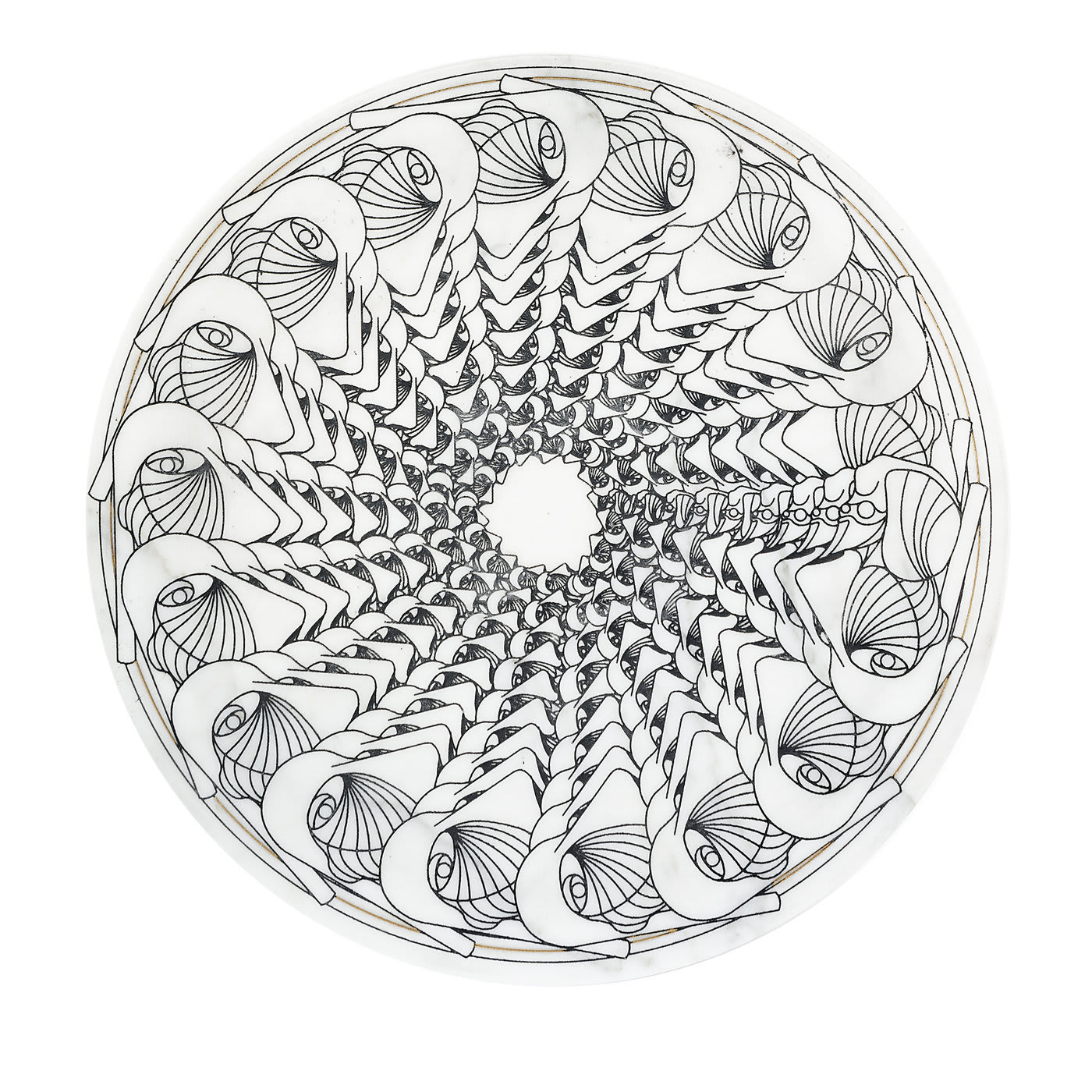Marblelous III Plate by Federico Pepe - Editions Milano