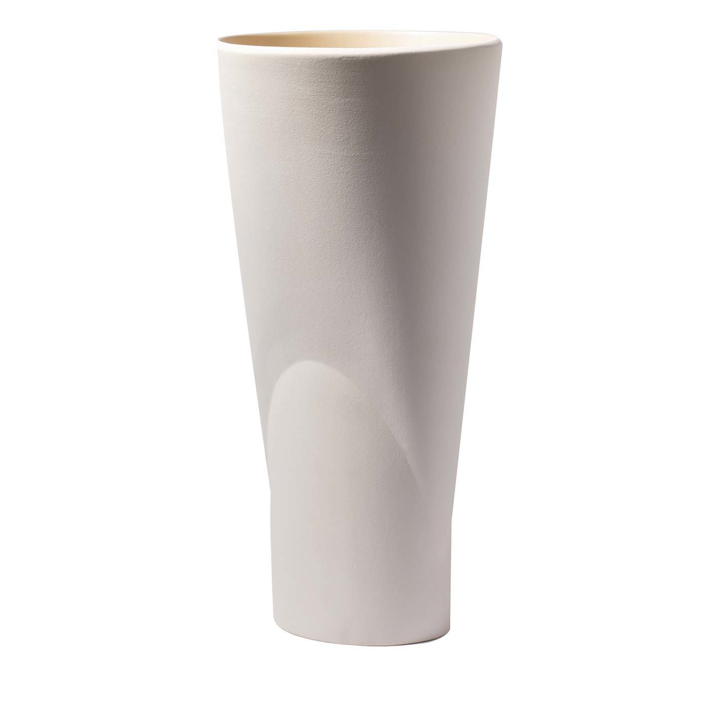 Chamelea Tall White Vase - Paola C