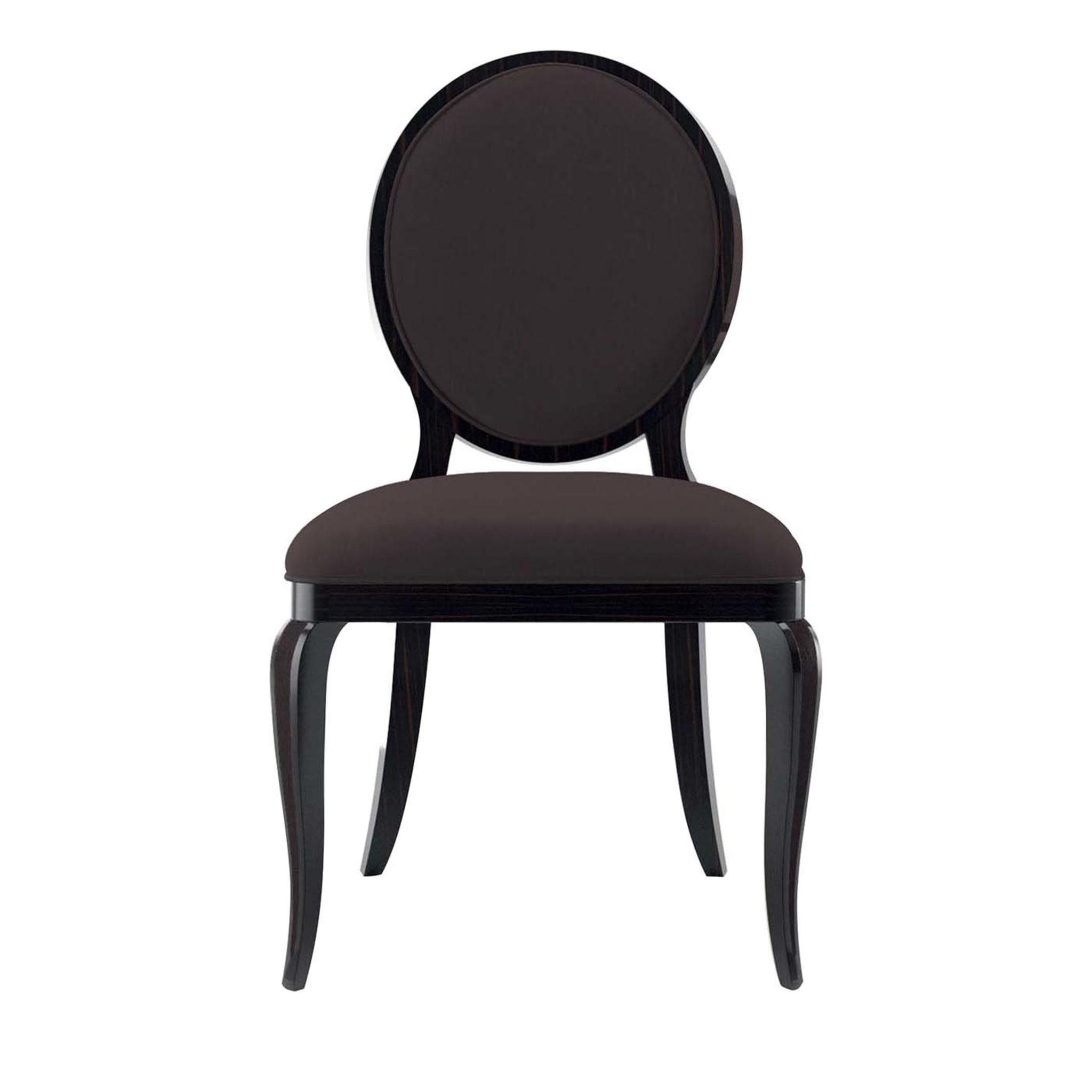 Chaise noire Holly - Vue principale