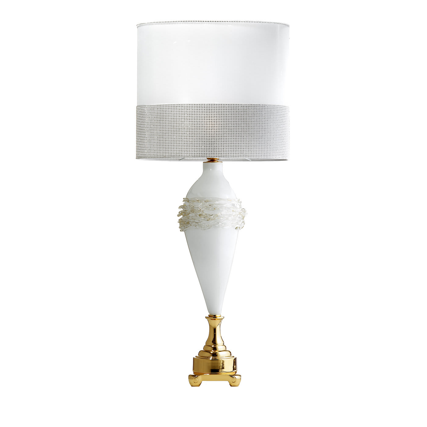 P-Gold Threads Large Table Lamp - Il Paralume Marina