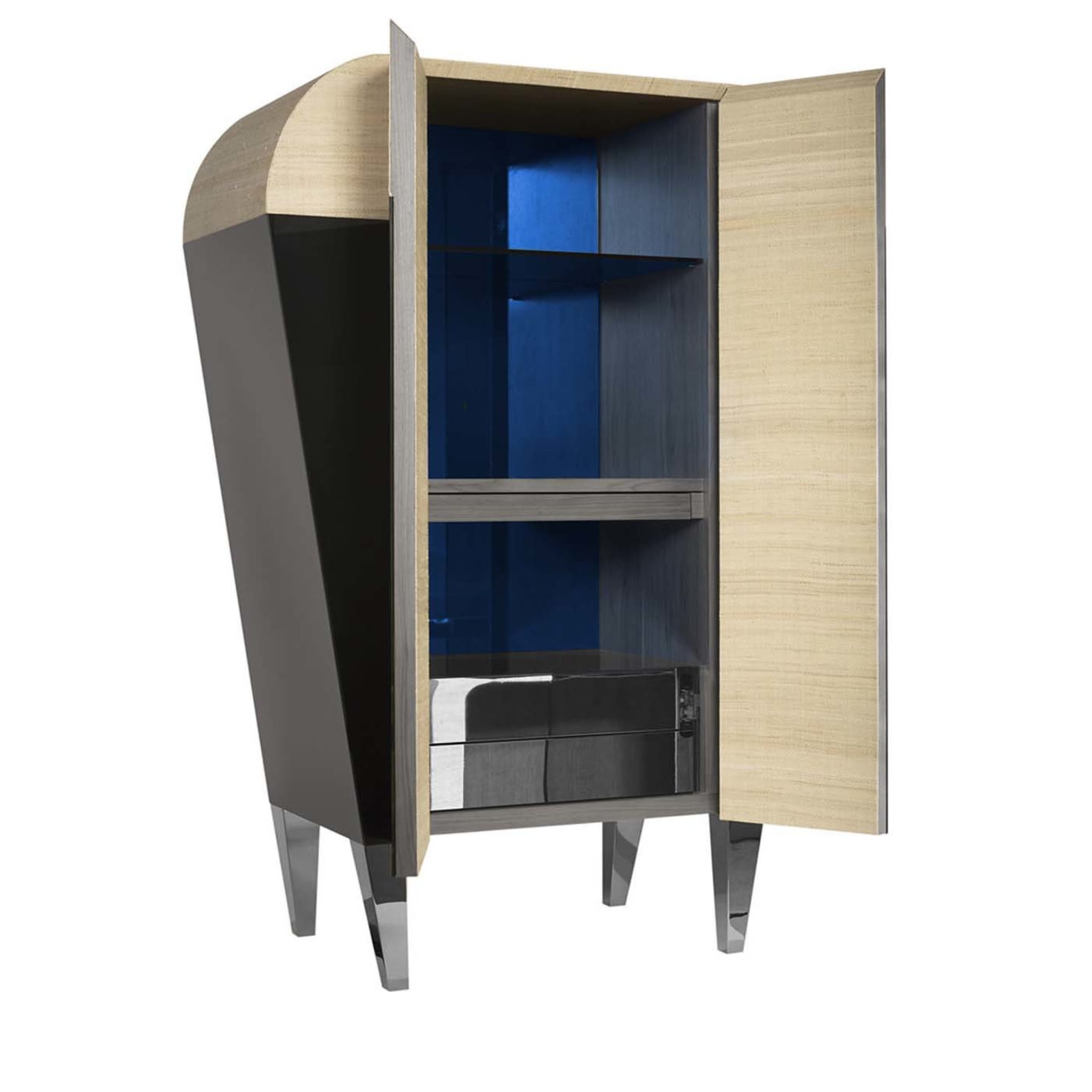 01.03 Collection Blue Bar Cabinet - Main view