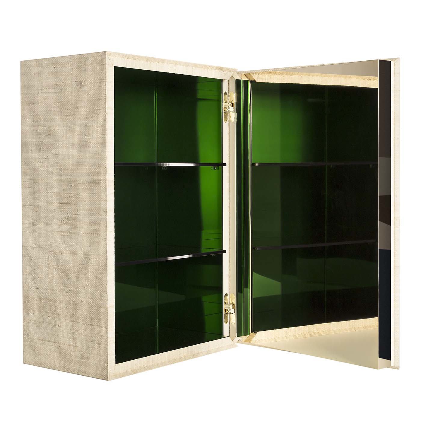 03.03 Collection Green Wall Cabinet - Aliprandi Valentino Design