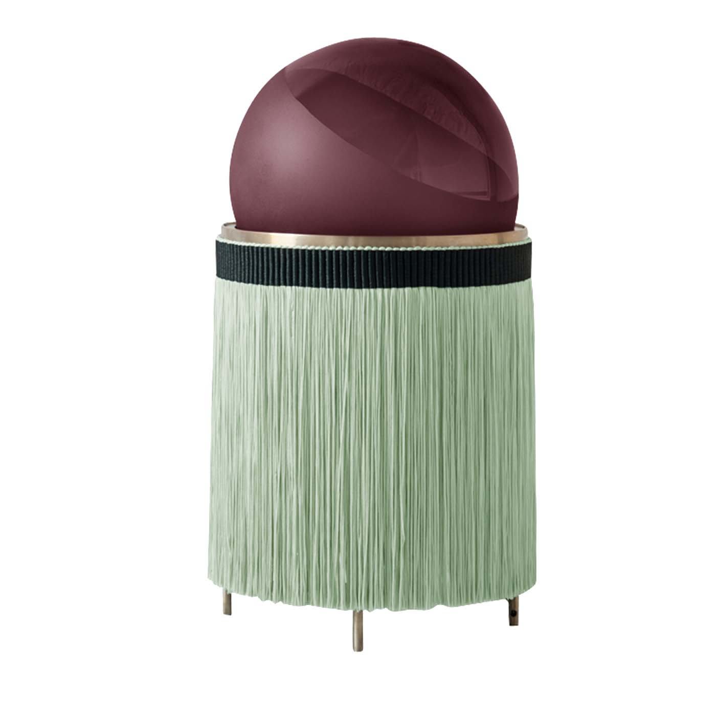 Normanna Floor Lamp in Amethyst Pink and Green by Vi+M - Purho