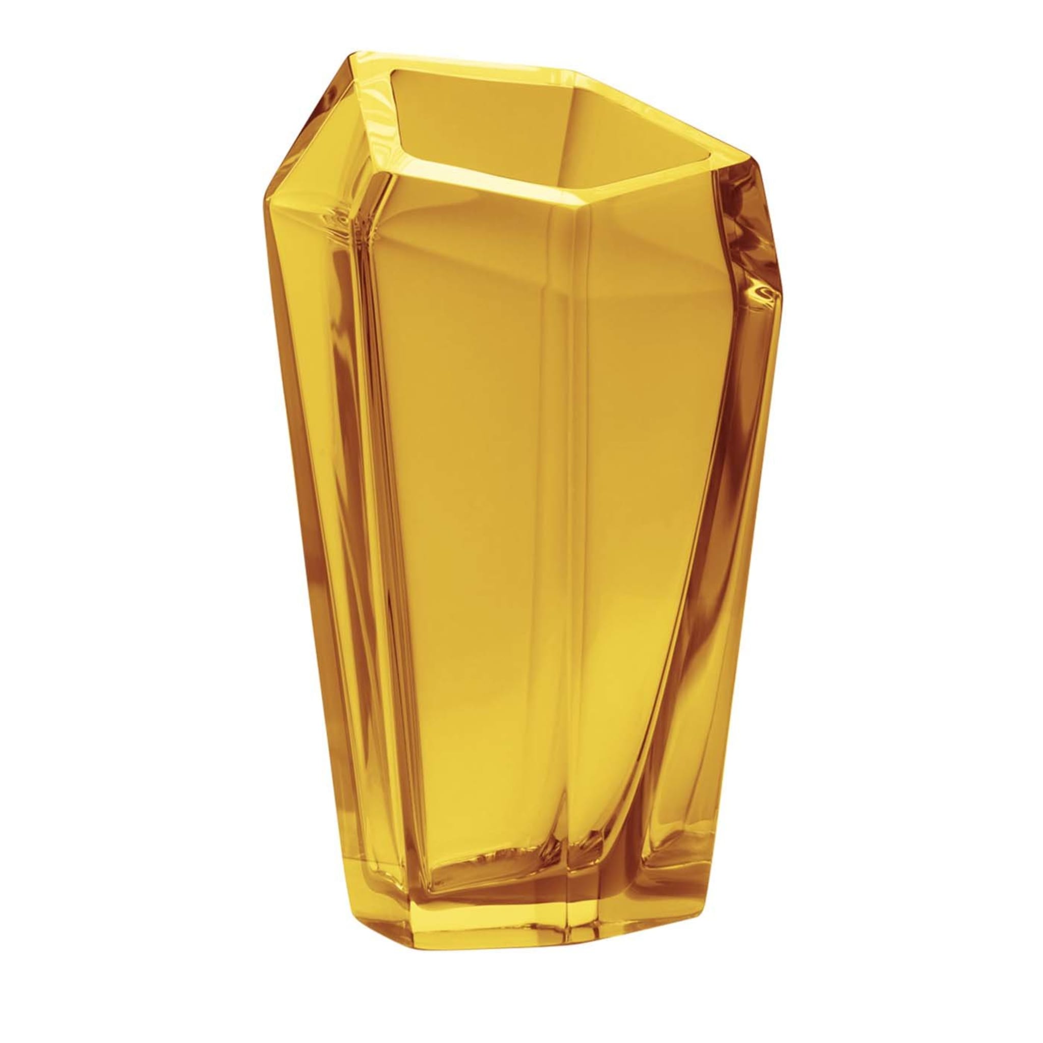 Kastle Yellow XL Vase by Karim Rashid - Main view