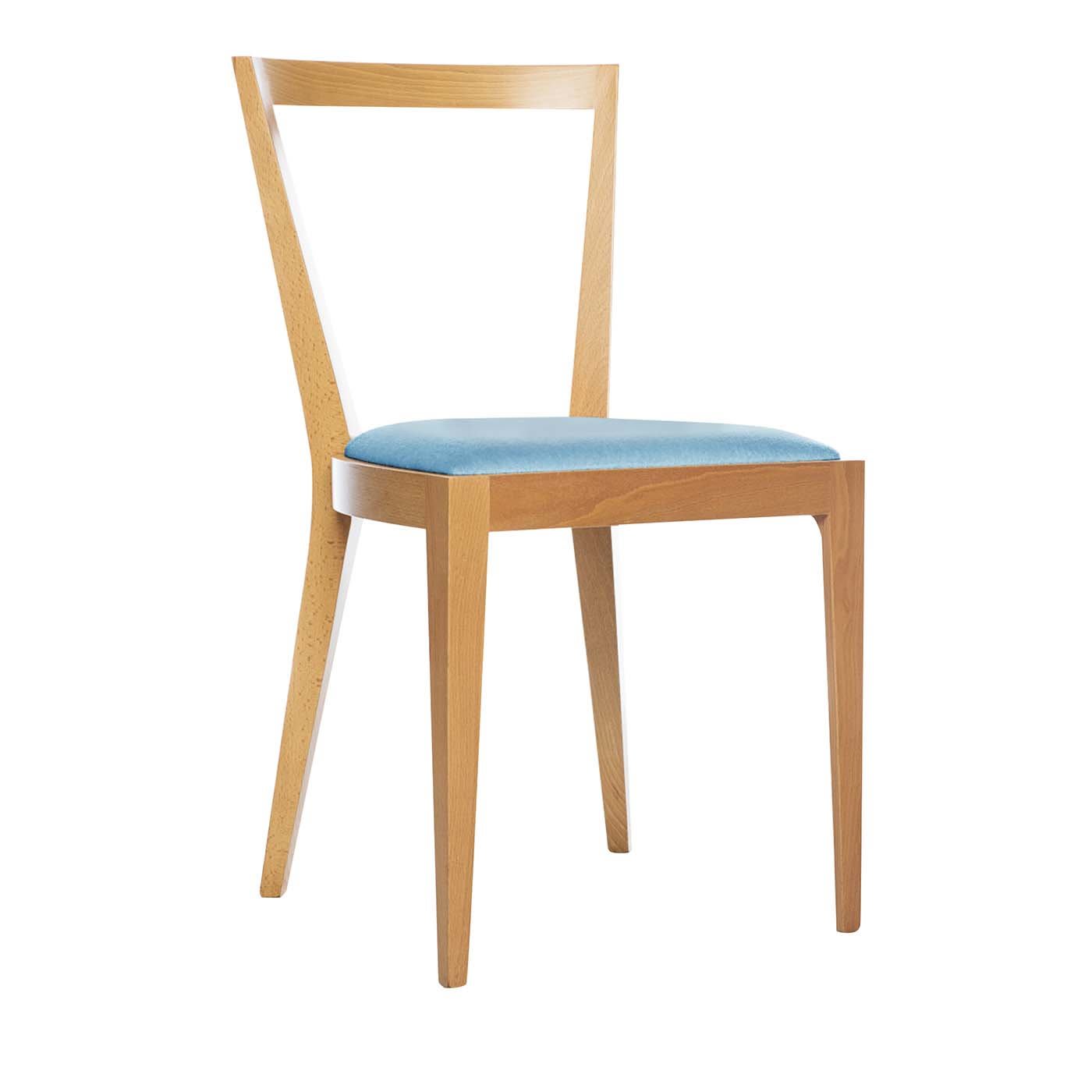 Ponti 940 Blue Chair by Gio Ponti - BBB Italia