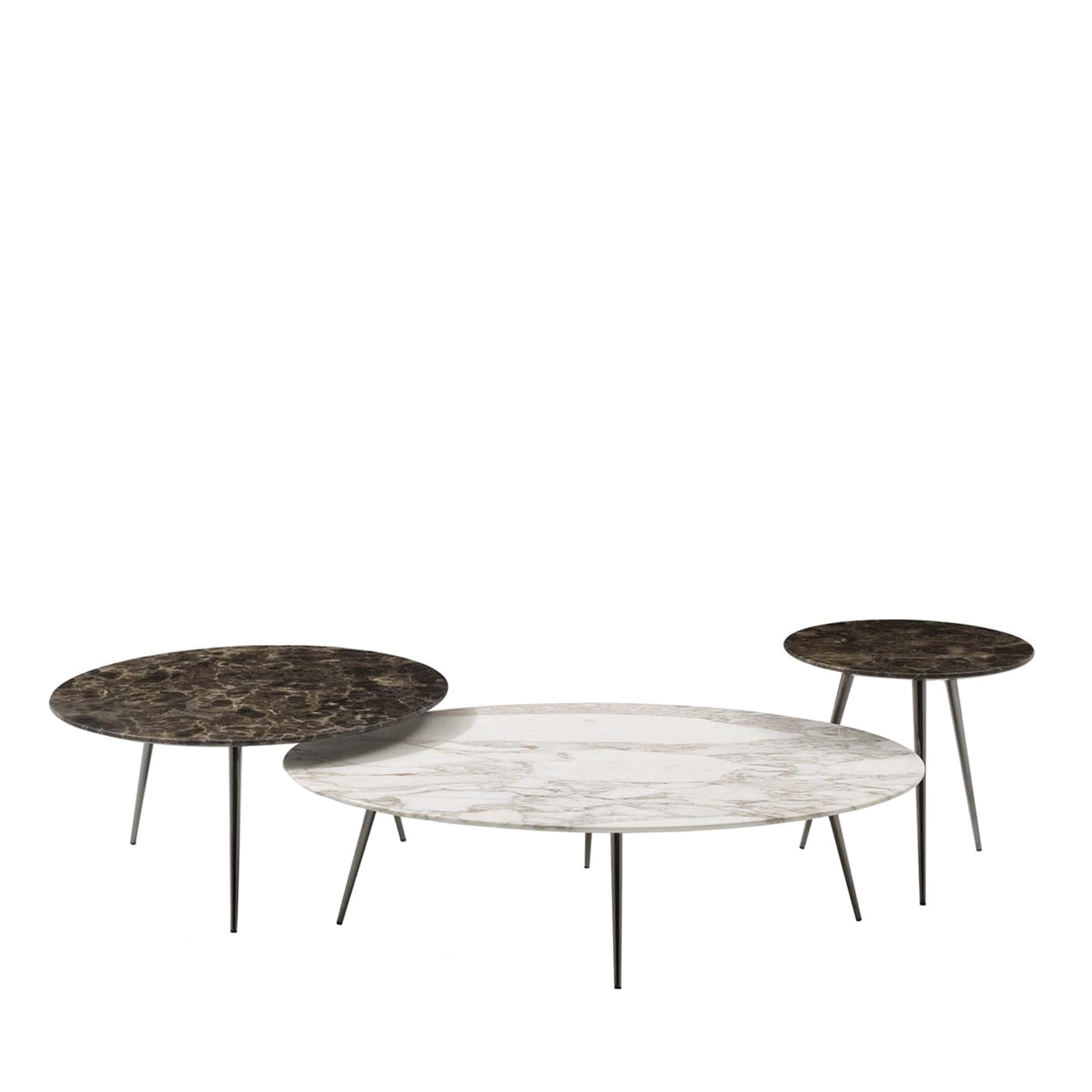 Set of 3 Cinquanta Oval Nesting Tables - Main view