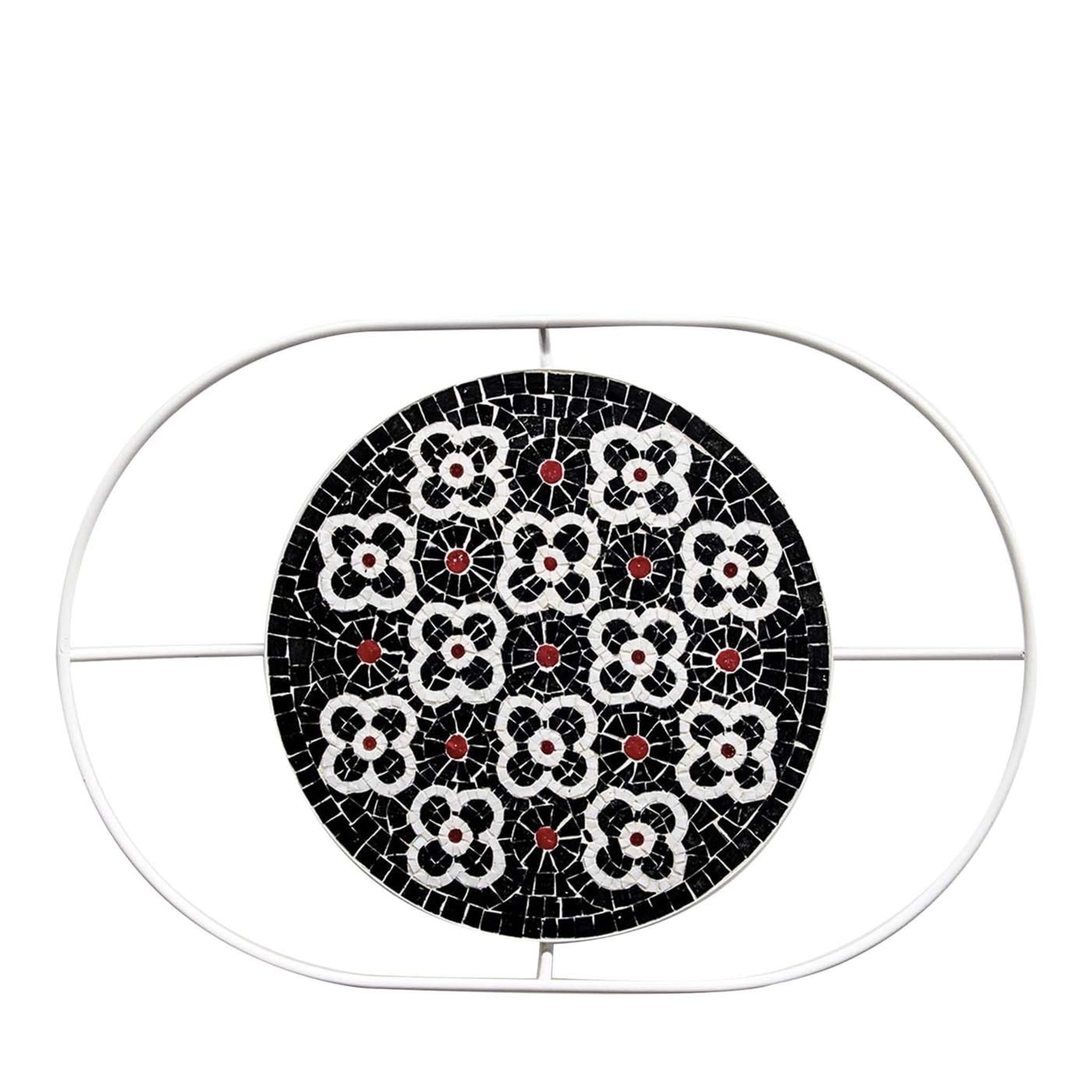 Flore Black Tray - Main view