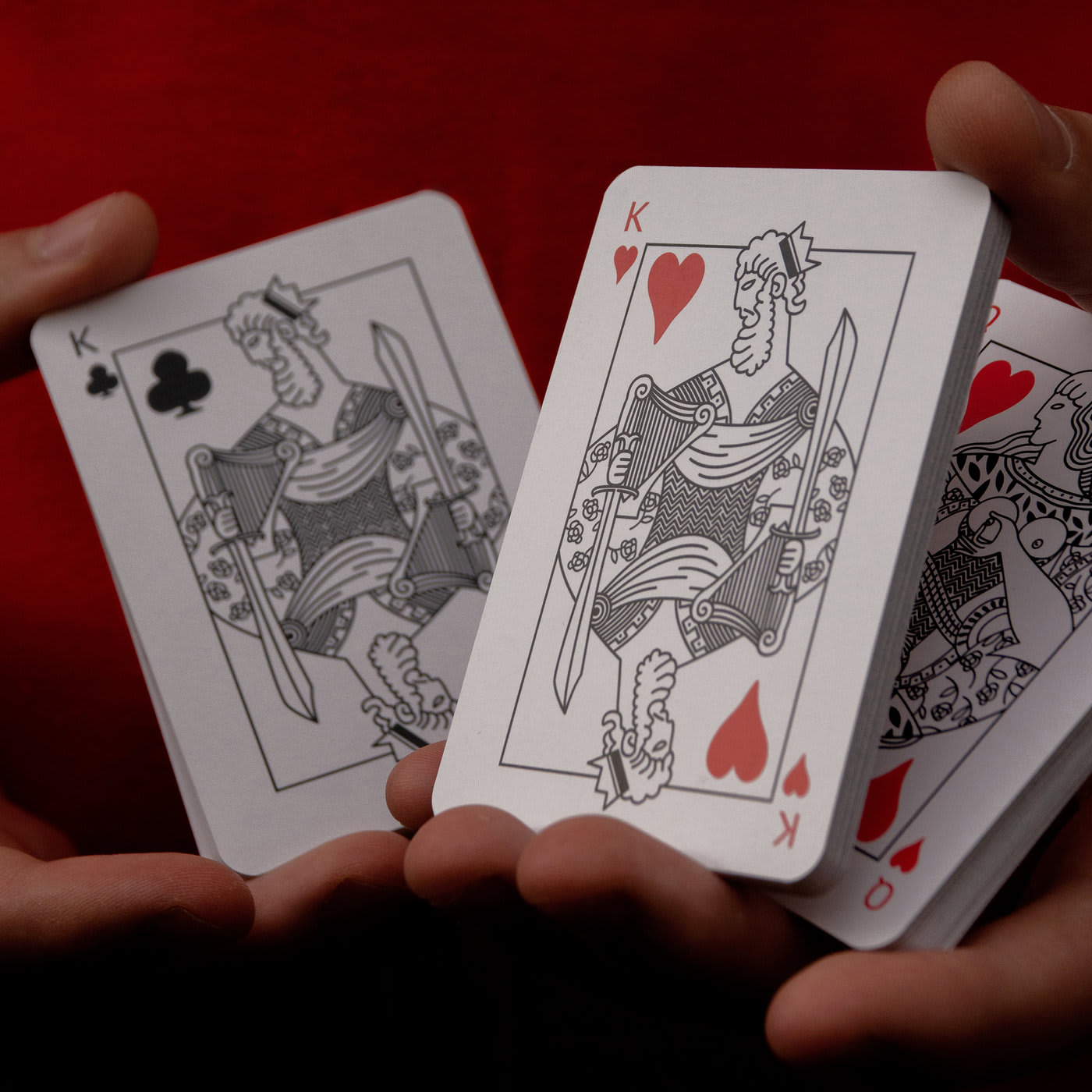 Comequandofuoripiove Playing Cards - Studio Lievito