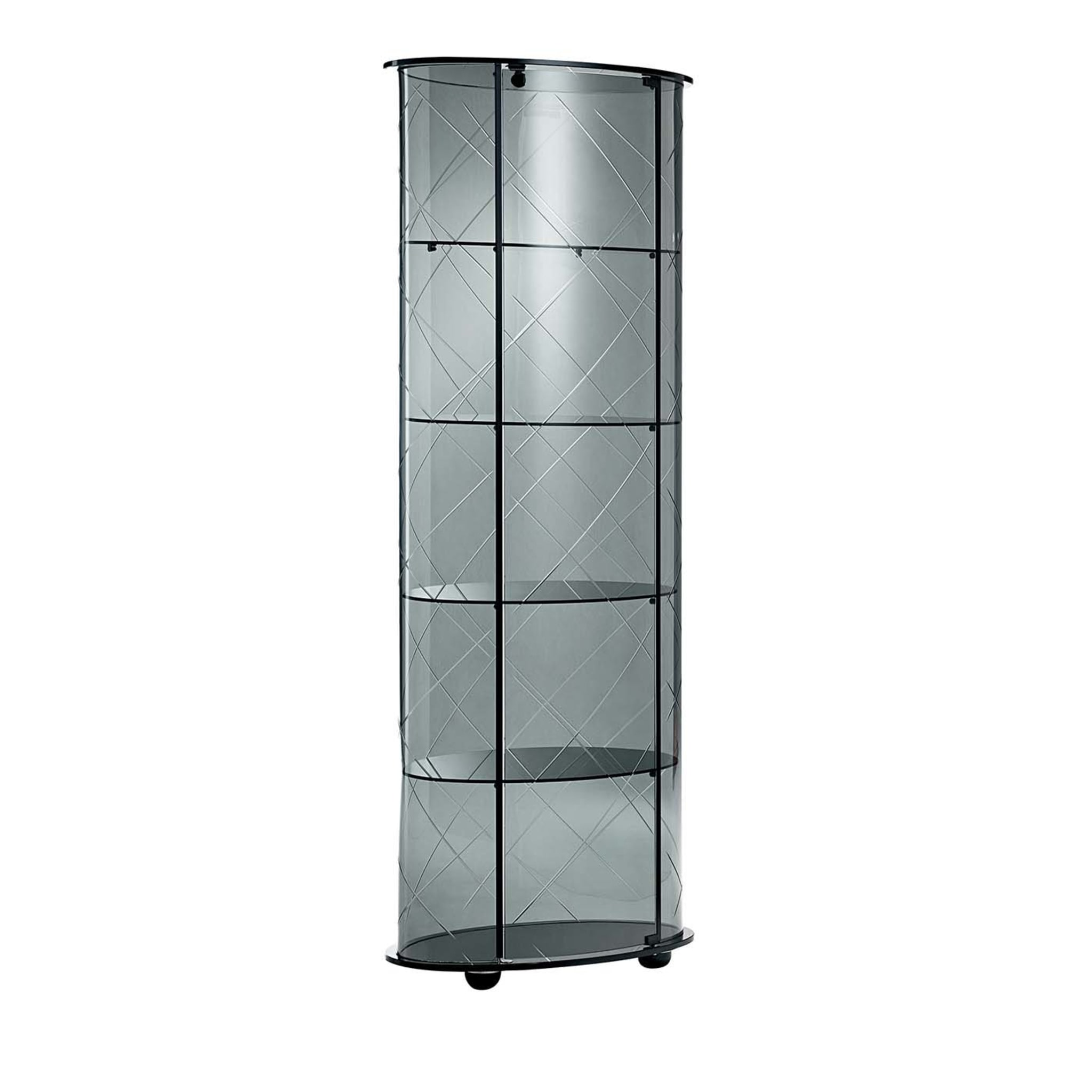 Berry Wired Glass Display Cabinet - Main view