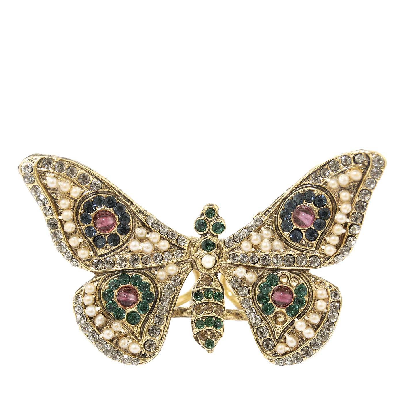 Multicolor Farfalla Ring - Ornella Bijoux