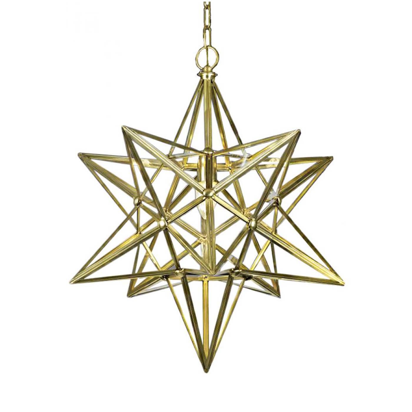 Geometrie Star Pendant Light - Bronzetto