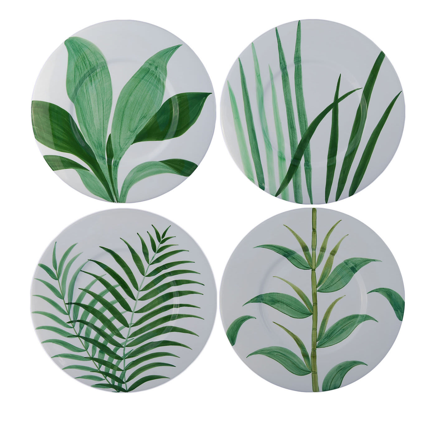 Set of 4 Natura Ceramic Plates - Este Ceramiche