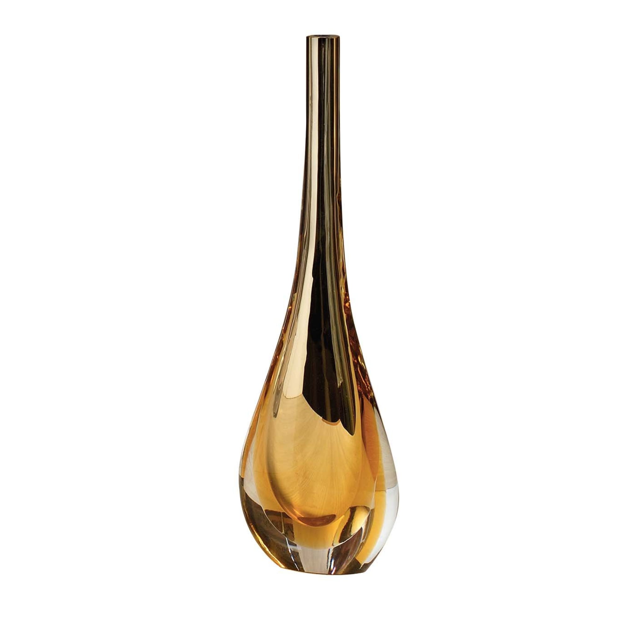 Narciso Small Amber Vase - Main view