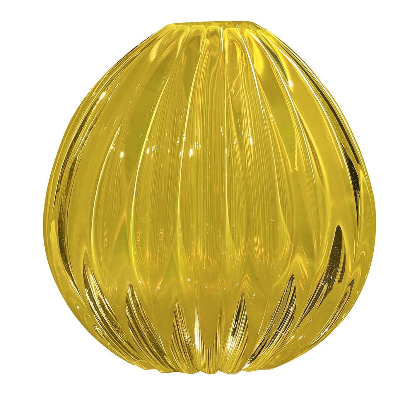 Gala Small Yellow Vase - Fornace Mian