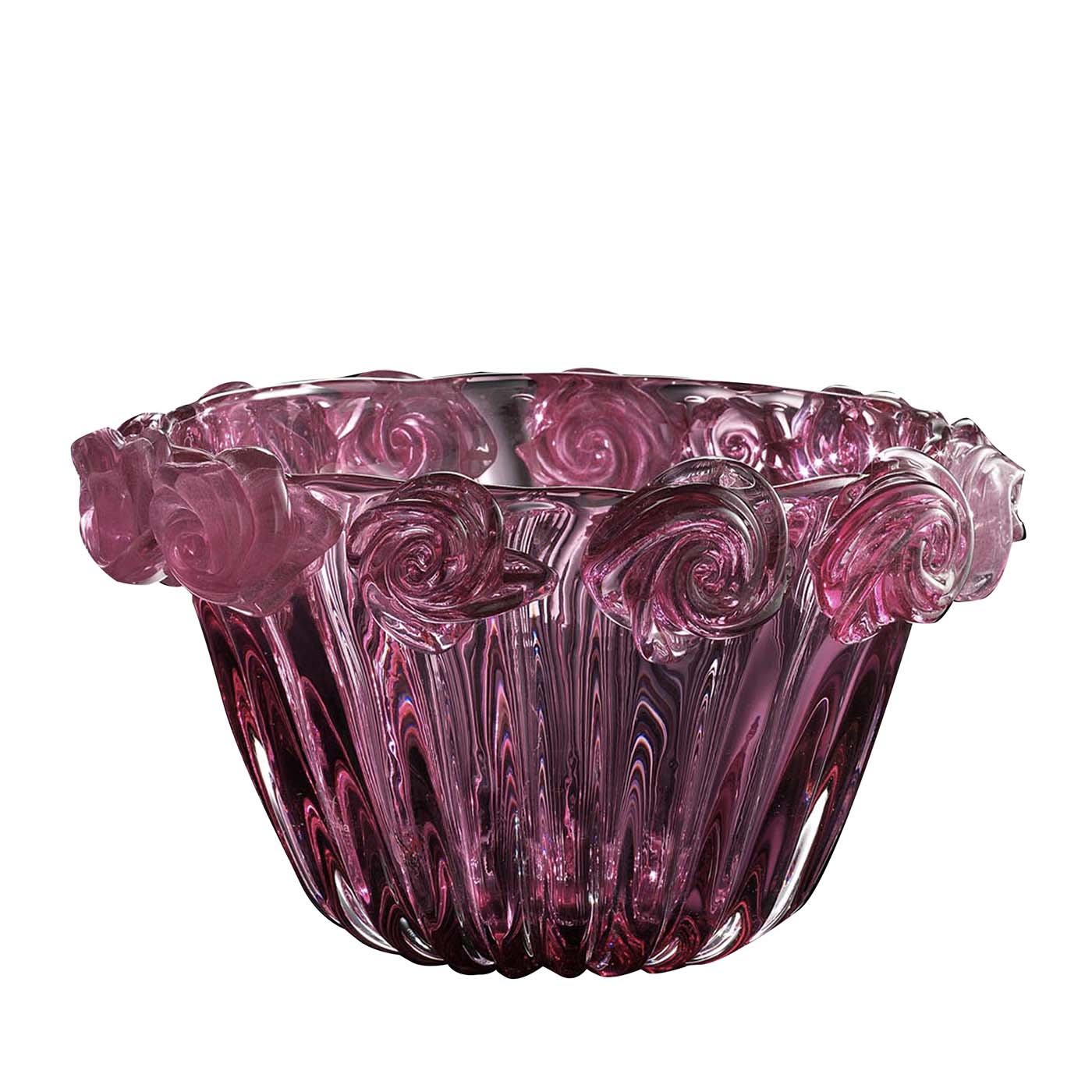 Rose Ruby Bowl - Fornace Mian