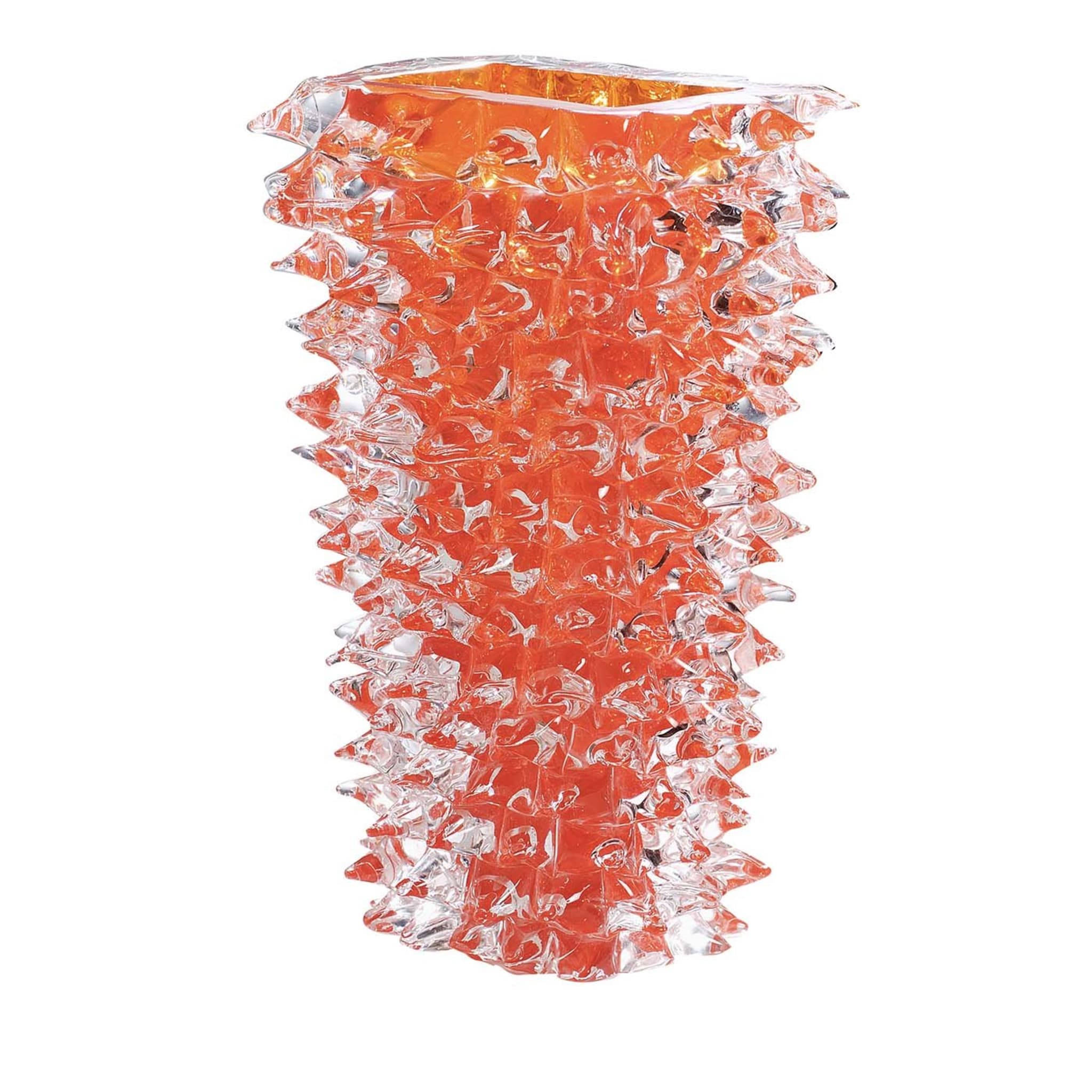 Rostri Tall Red Vase - Main view