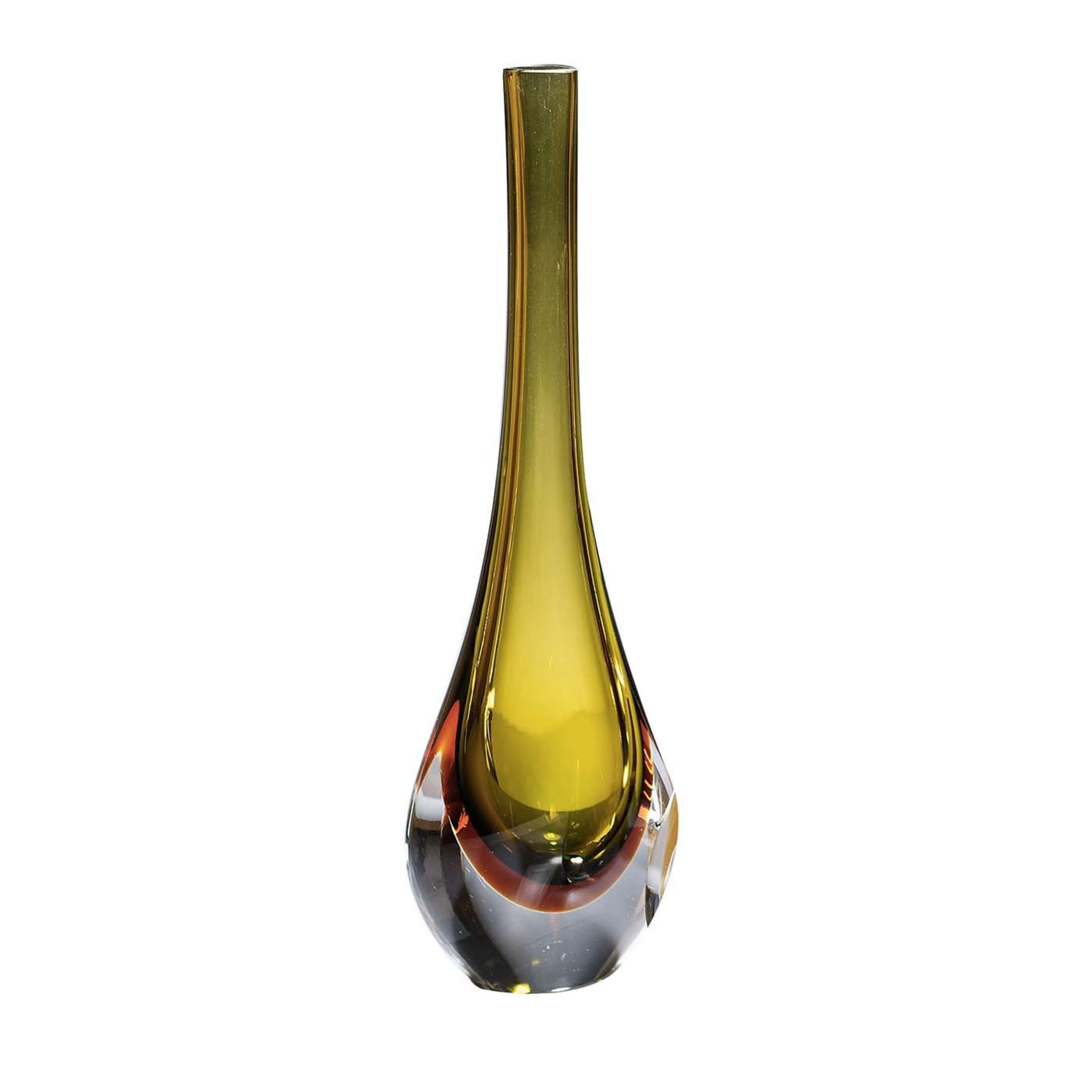 Vase moyen en ambre Narciso - Vue principale