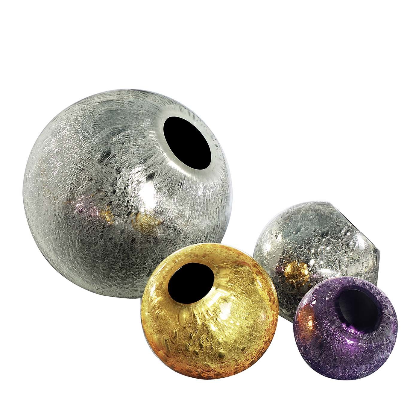 Luna Sole Venere Set of Four Vases - Fornace Mian