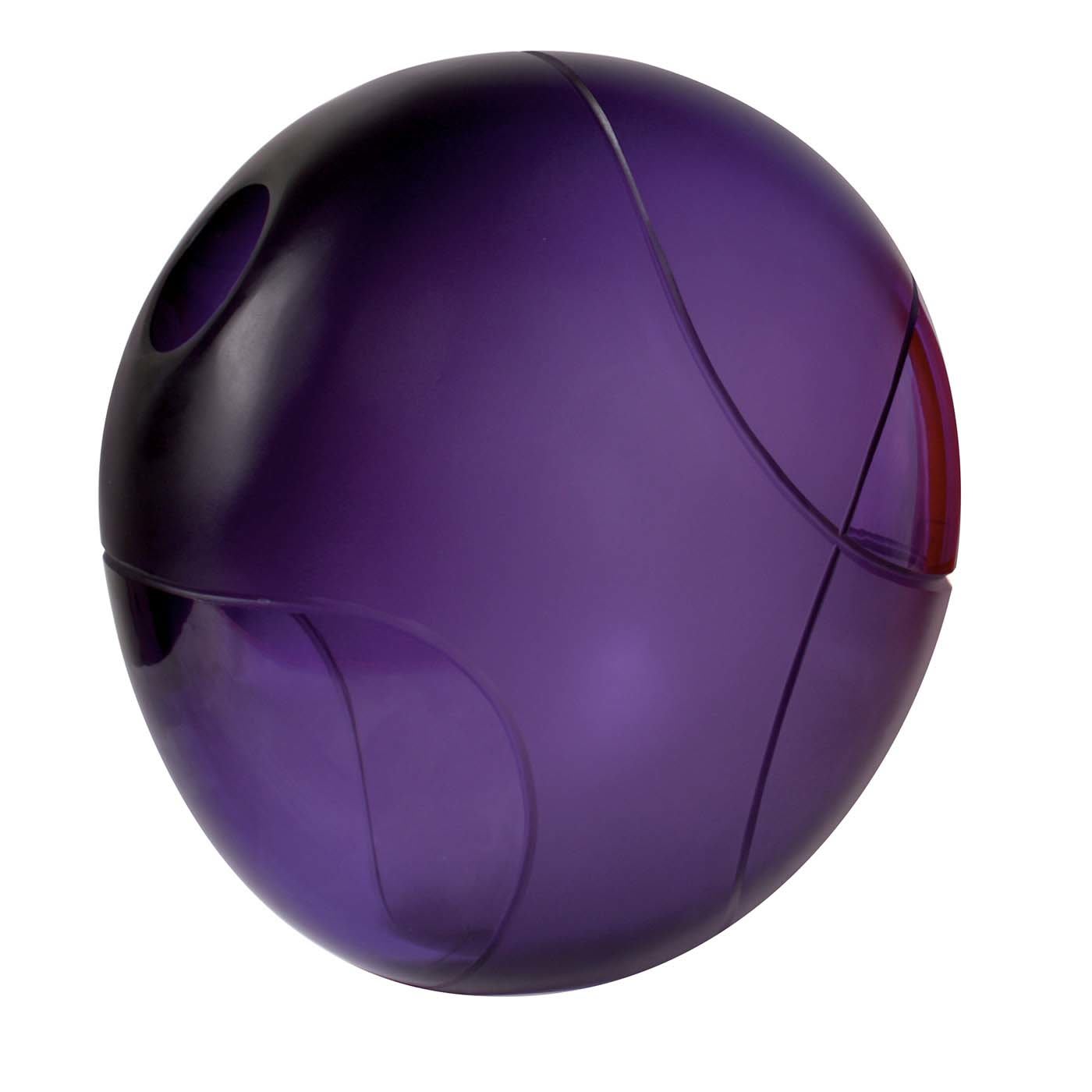 Disko Purple Vase - Fornace Mian