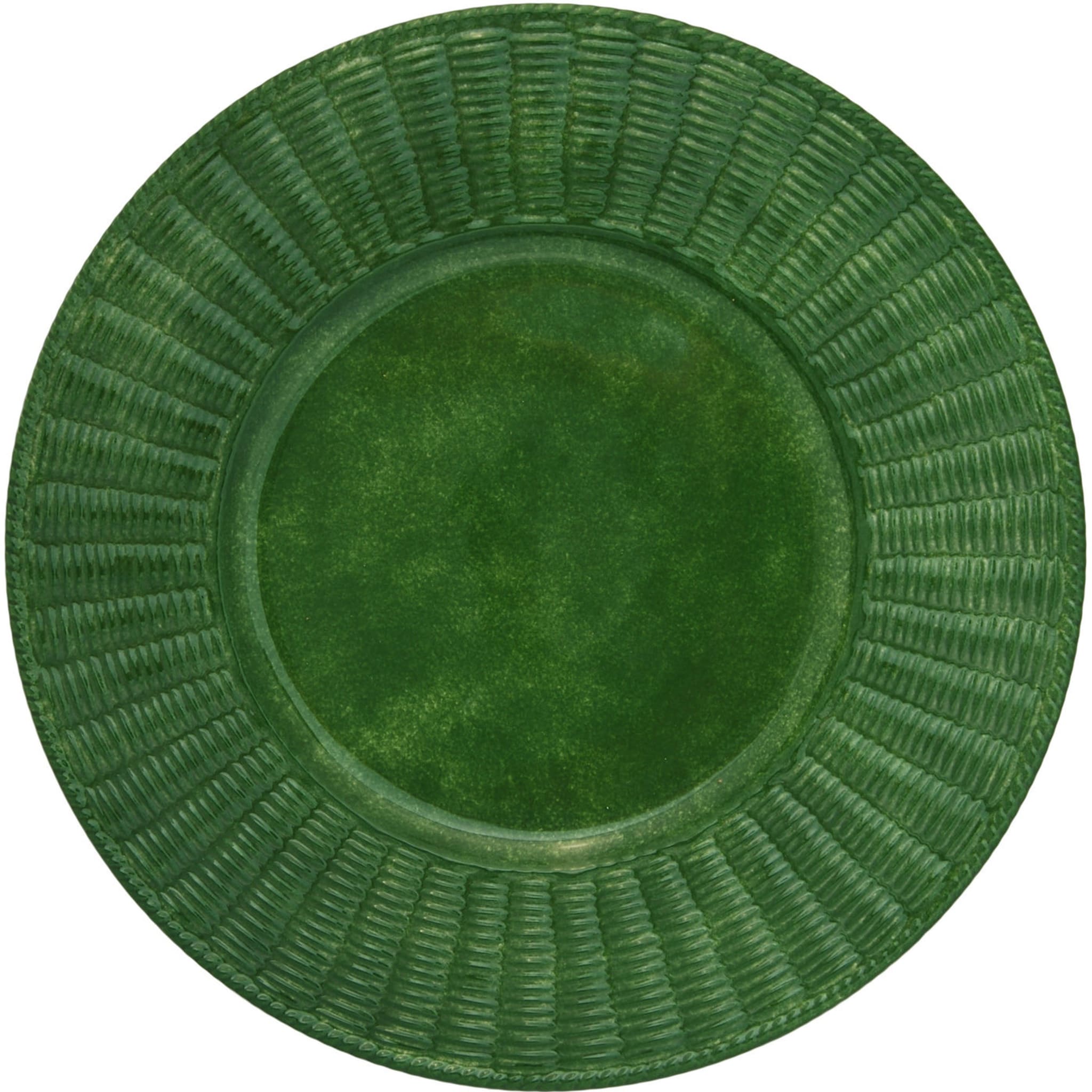 Topiary Green Ceramic Plate Set for Four - Alternative view 3