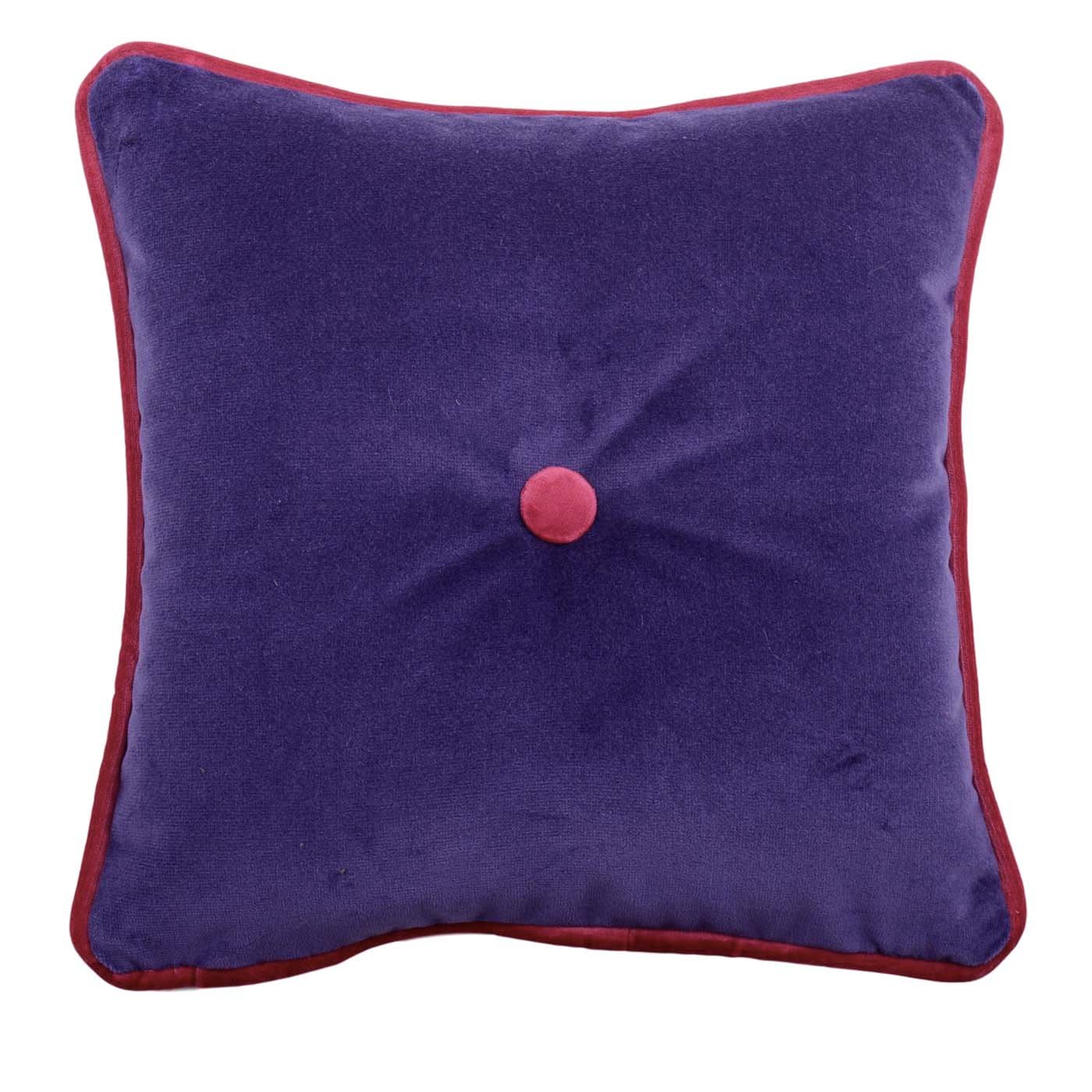 Carré Purple Tufted Cushion - l'Opificio