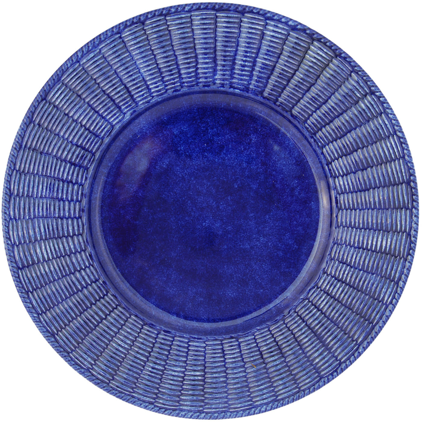 Este Blue Ceramic Plates Set for Two - Este Ceramiche