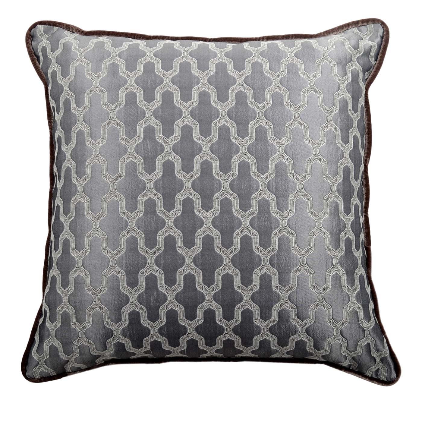 Carré Grey with Diamonds Cushion - l'Opificio