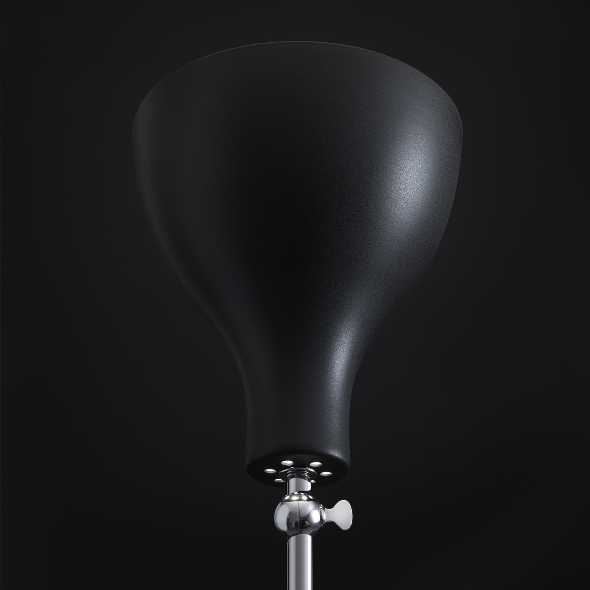 Lady V Low Floor Lamp in Chrome - Alternative view 3