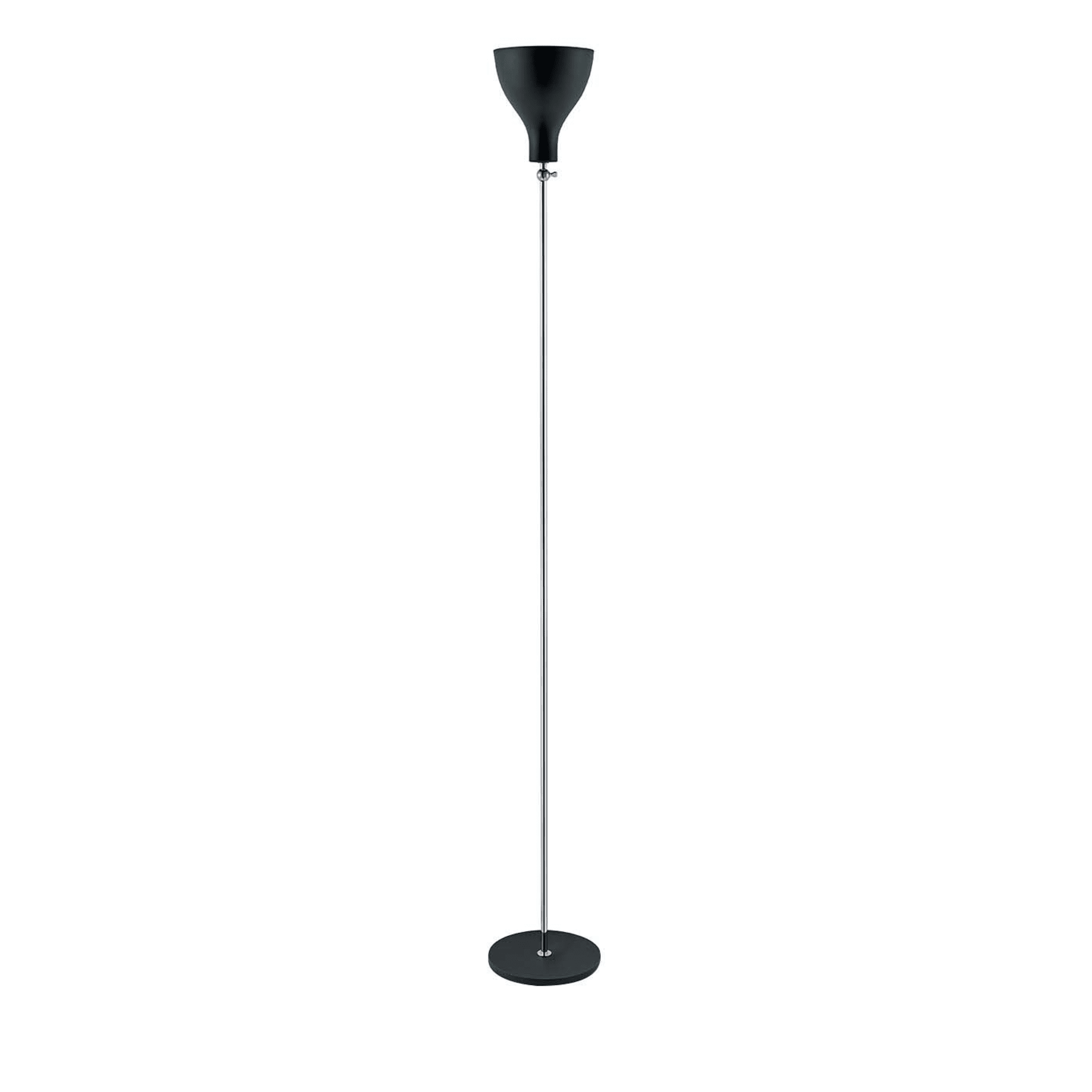 Lady V Tall Floor Lamp in Chrome - Main view