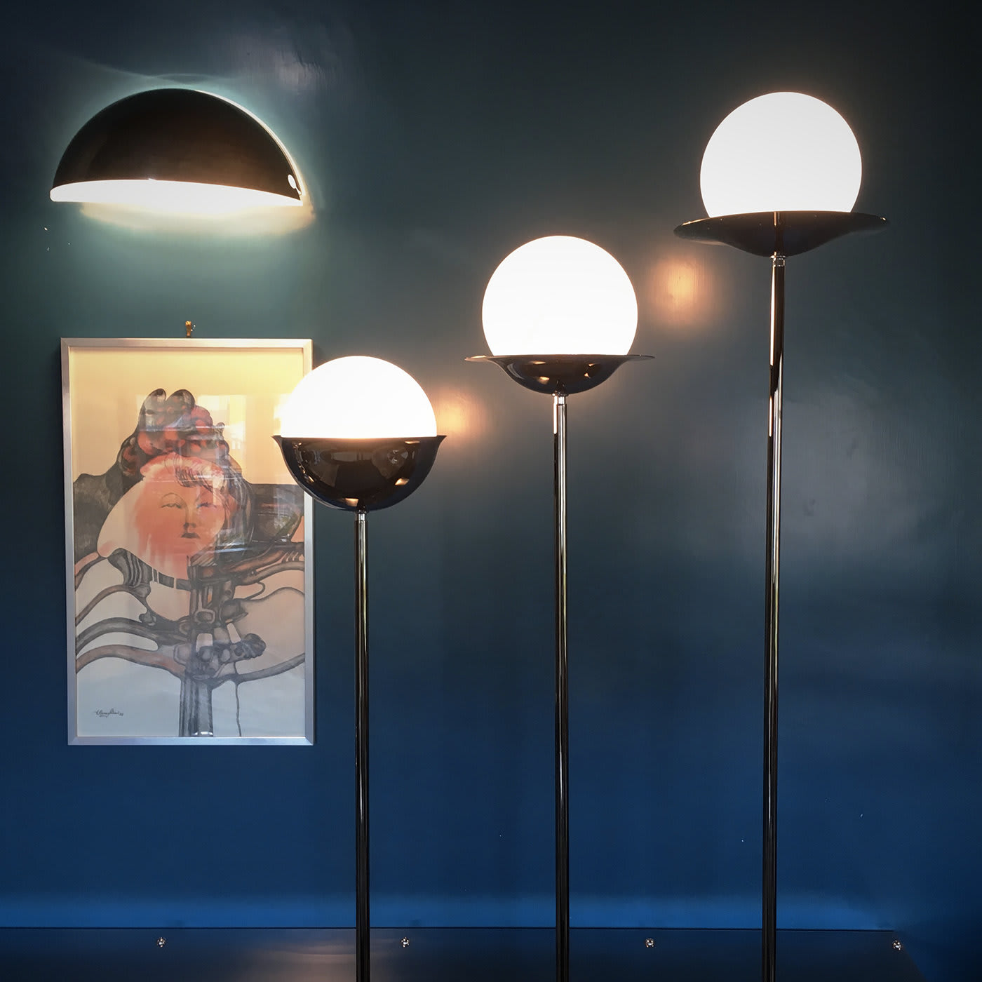 Netta Medium Floor Lamp by Antonia Astori - Tato