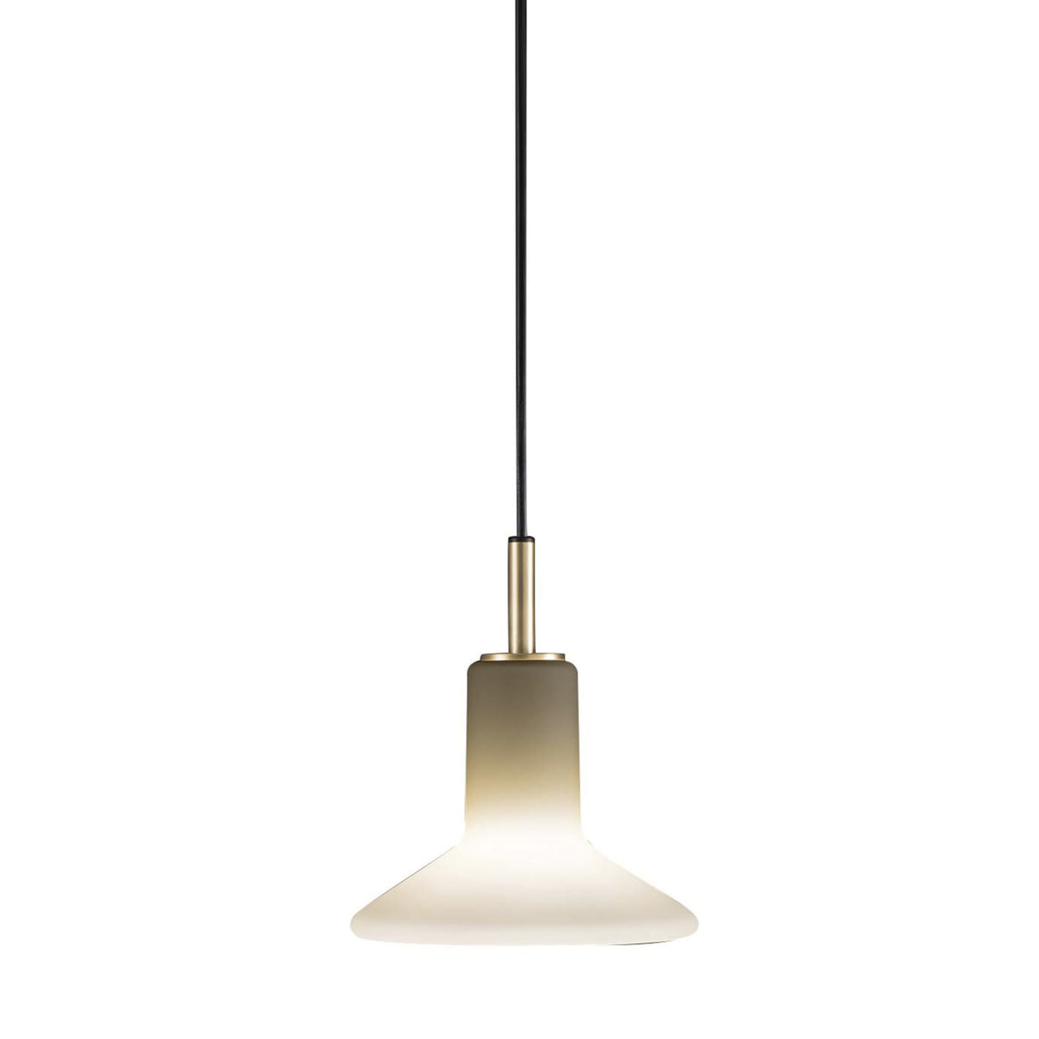 Olly Pendant by Lorenza Bozzoli in Brass - Main view