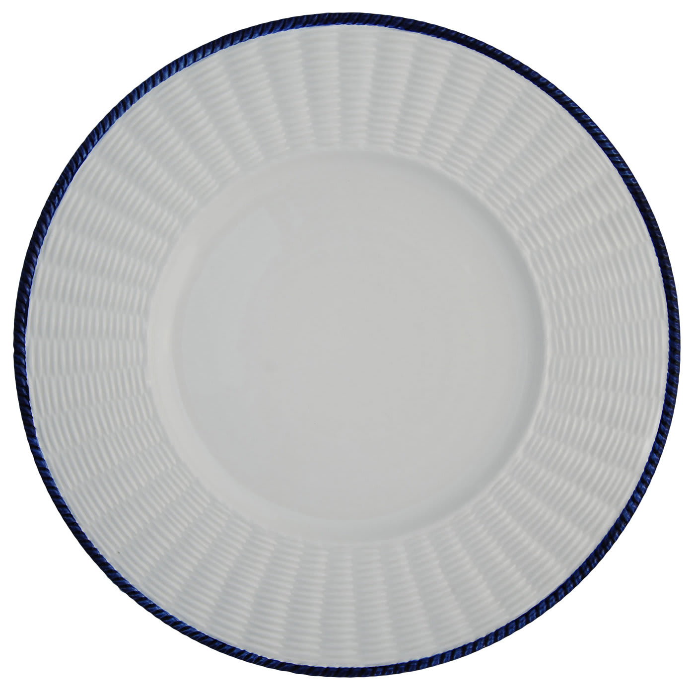 Torino Blue Ceramic Plate Set for Two - Este Ceramiche