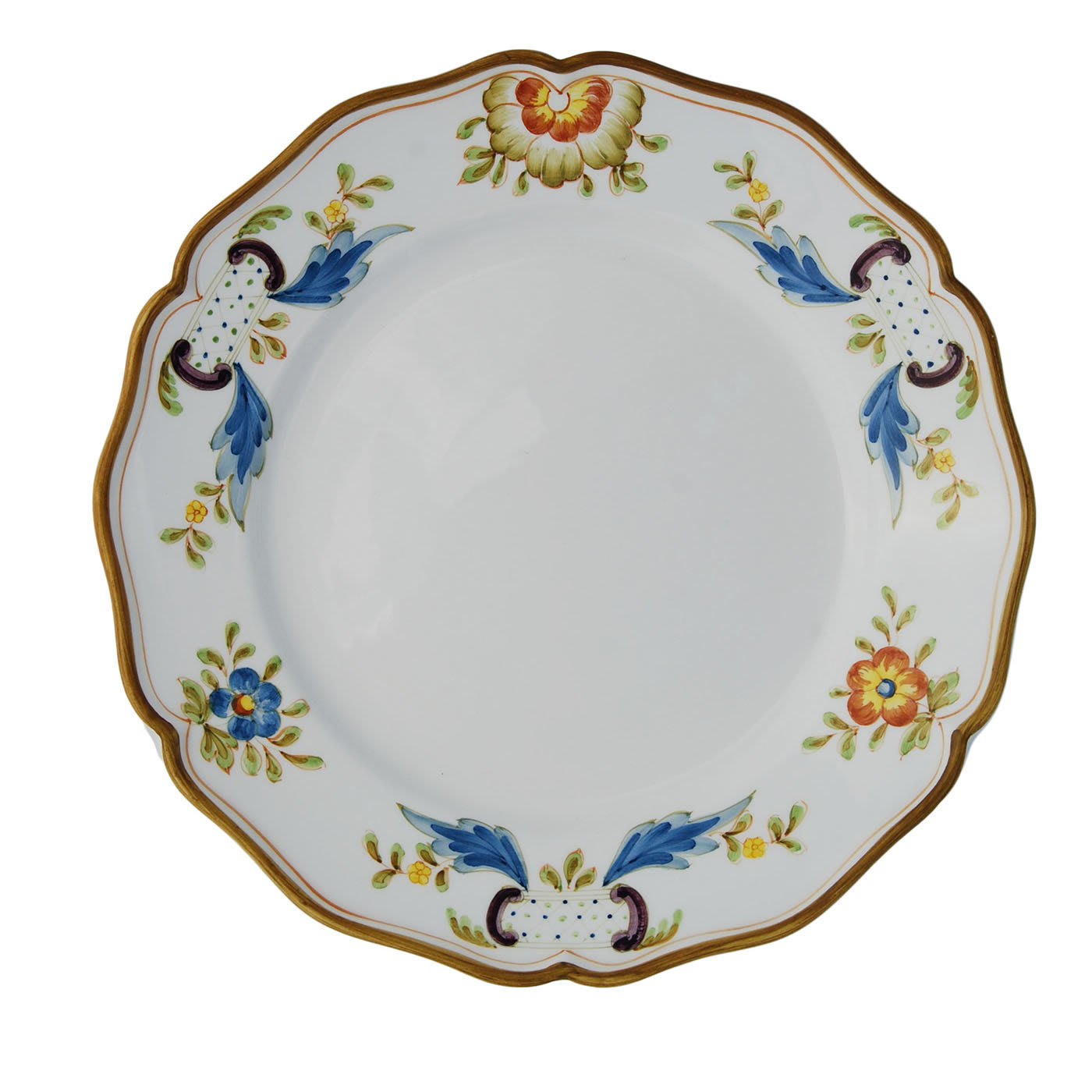 Set of 4 Torino Ceramic Plates  - Este Ceramiche