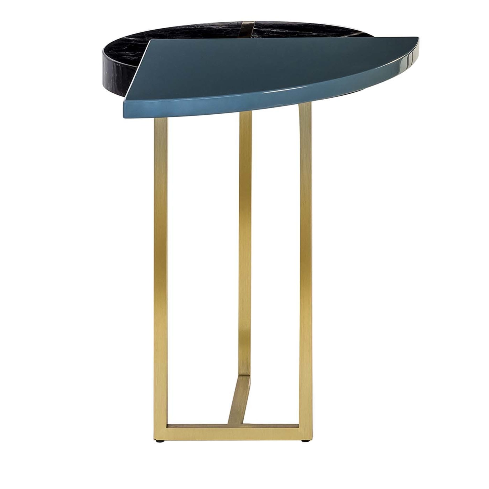 Wing End Table Blue - Main view
