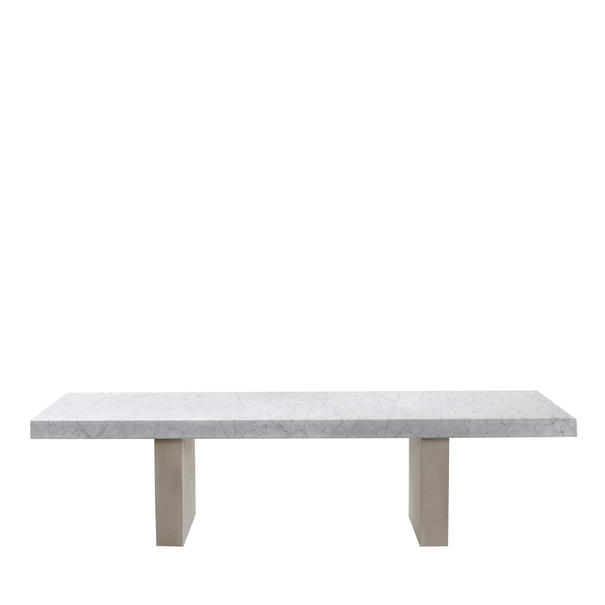 Span Outdoor Rectangular Dining Table by John Pawson - Main view