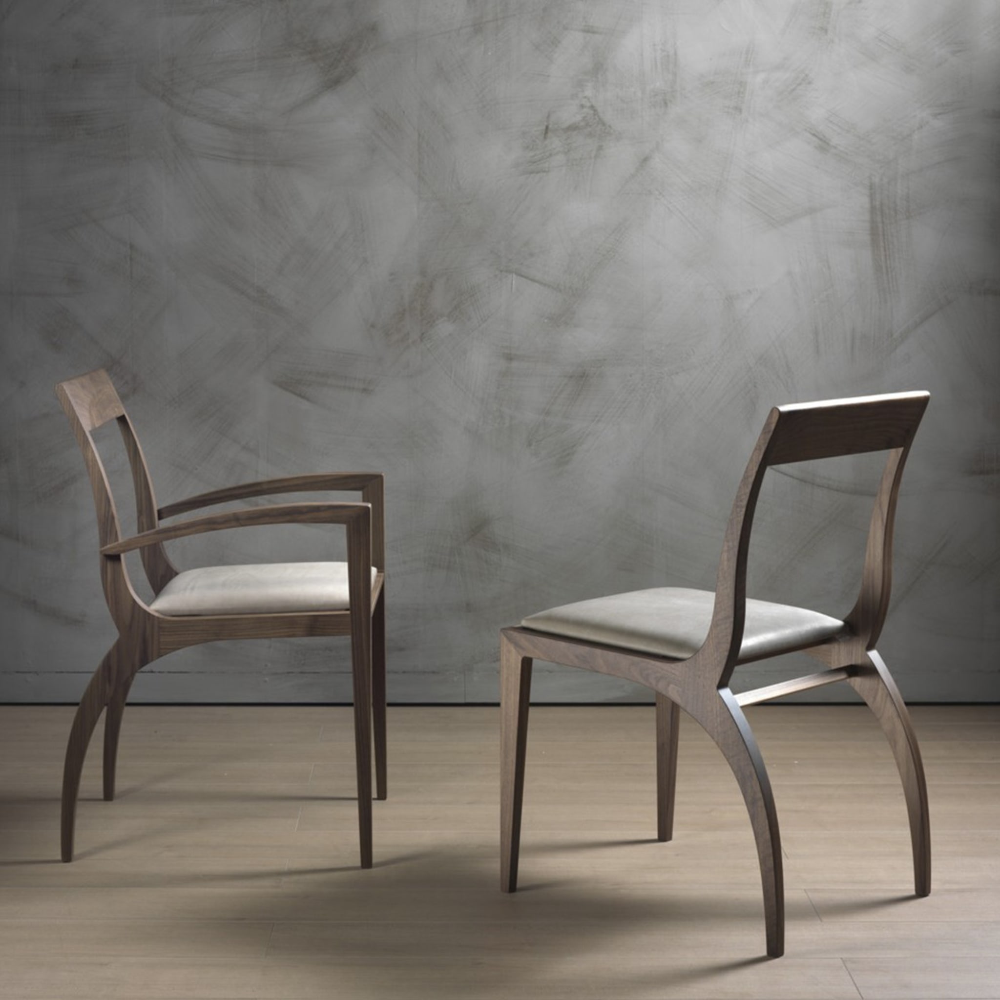 Thelma Grey Chair by Fabio Rebosio - Alternative view 2