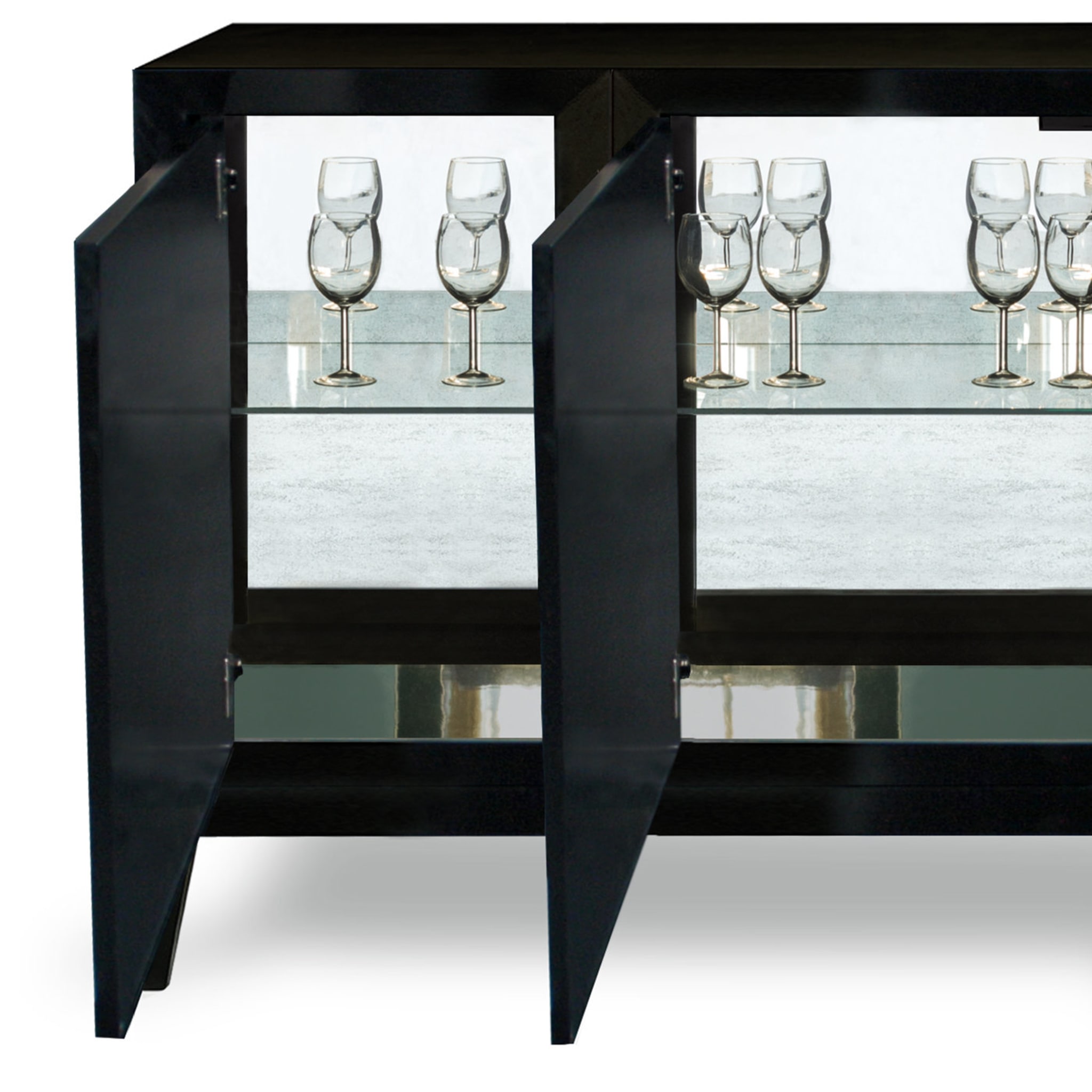 Sofia Sideboard with Tapered Legs - Alternative view 1
