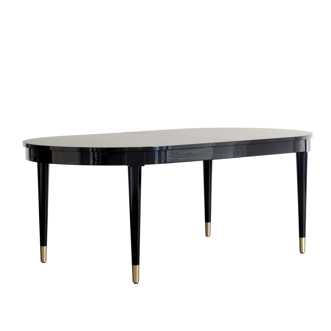 Zircone Extendable Table with Brass Tips - Galimberti Nino