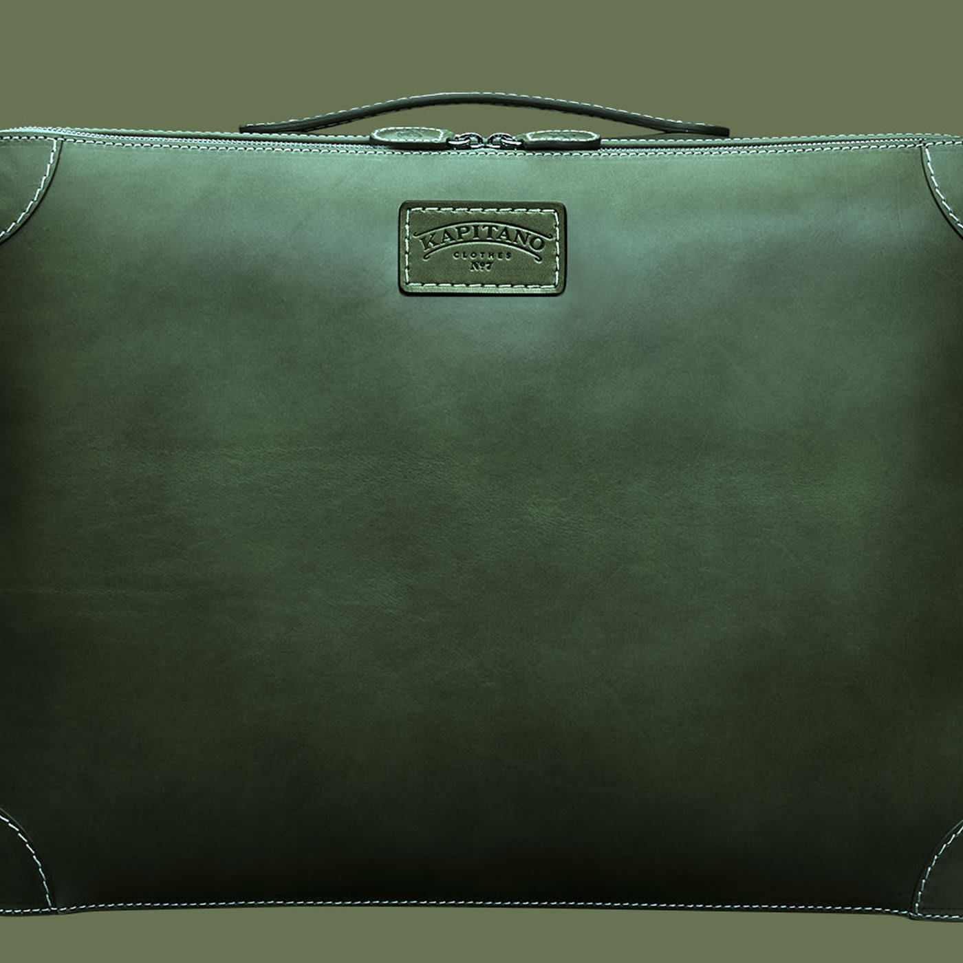 Medium Clothes Bag in Green - Kapitano
