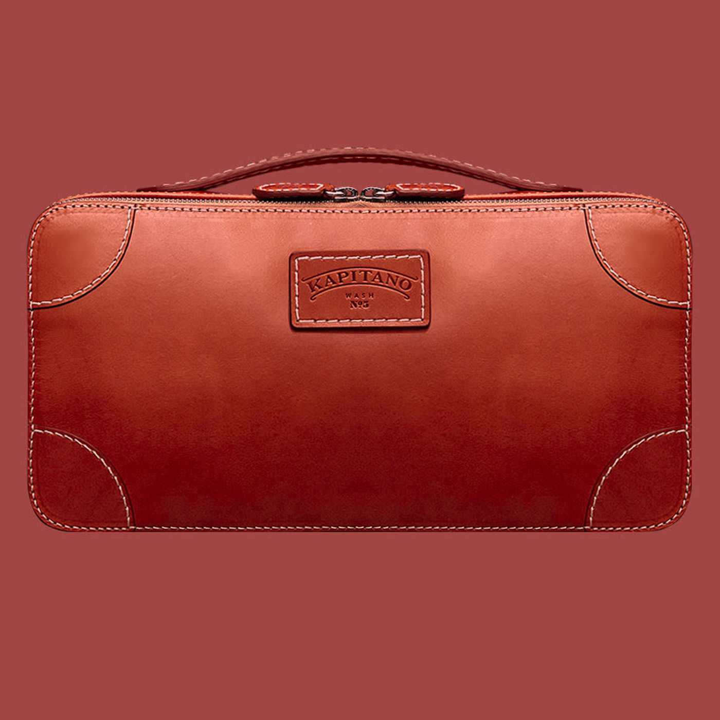 Small Shoe Bag in Red - Kapitano