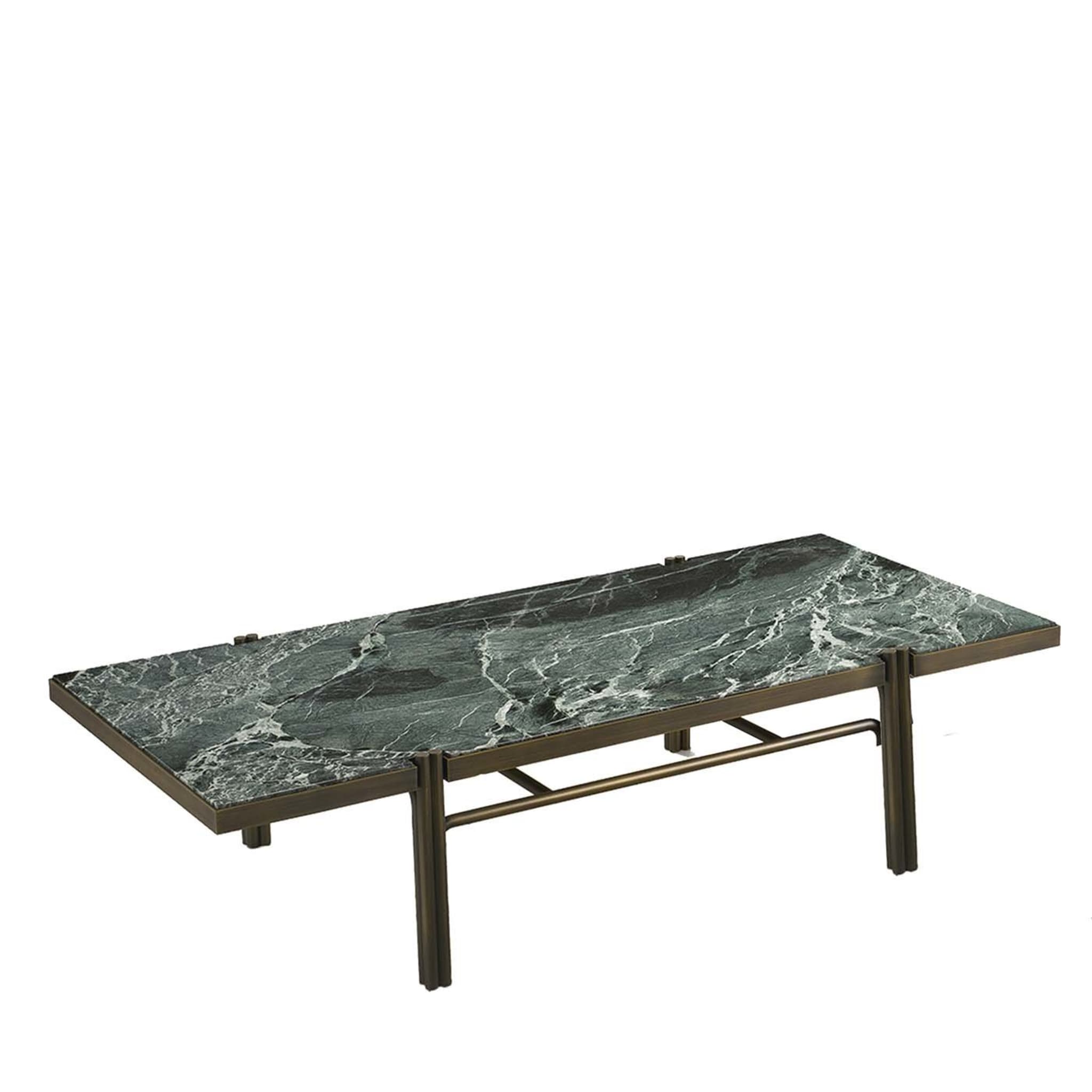 Mathilde Coffee Table in Green Marble - Main view