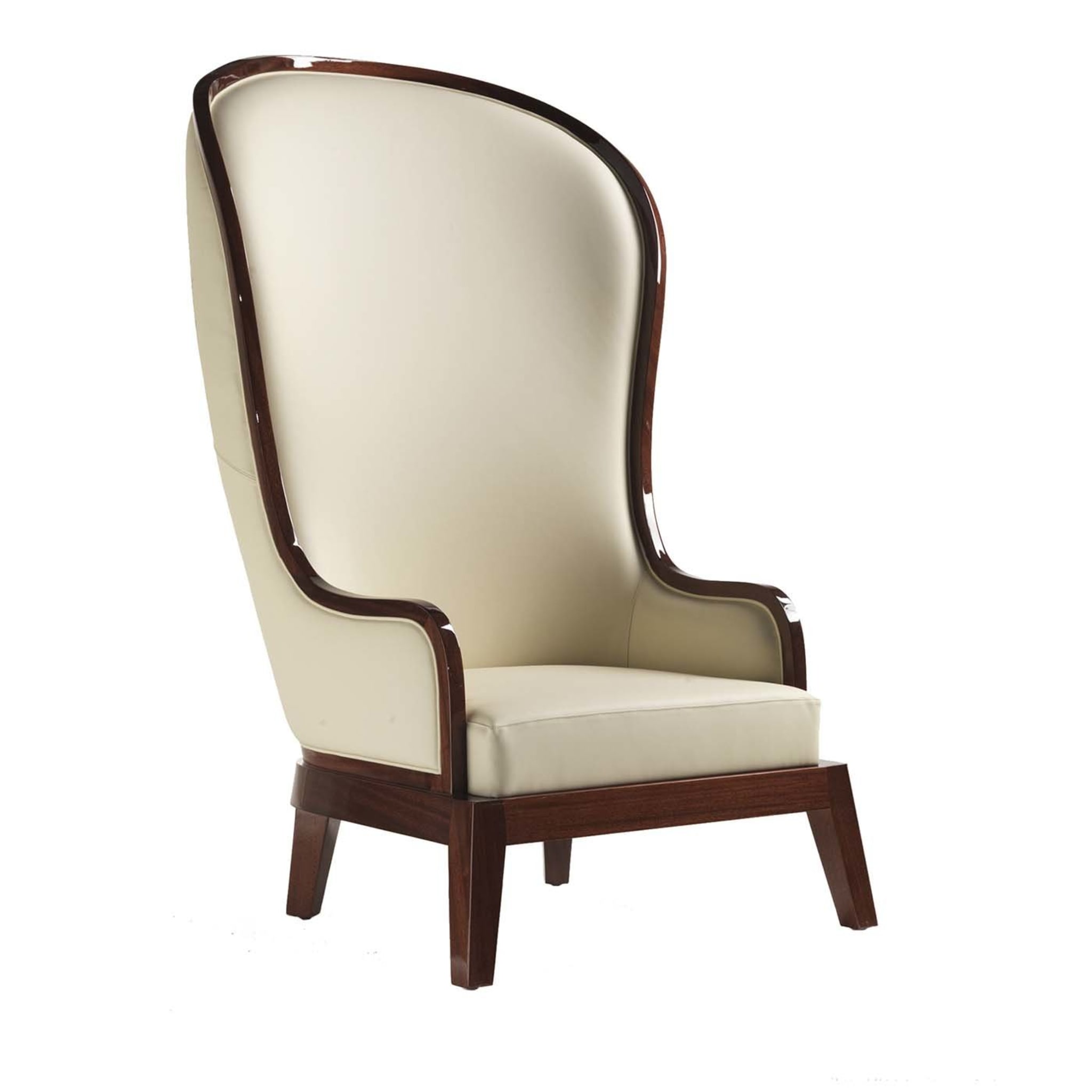 Duchesse of Home White Armchair by Archer Humphryes Architects - Main view