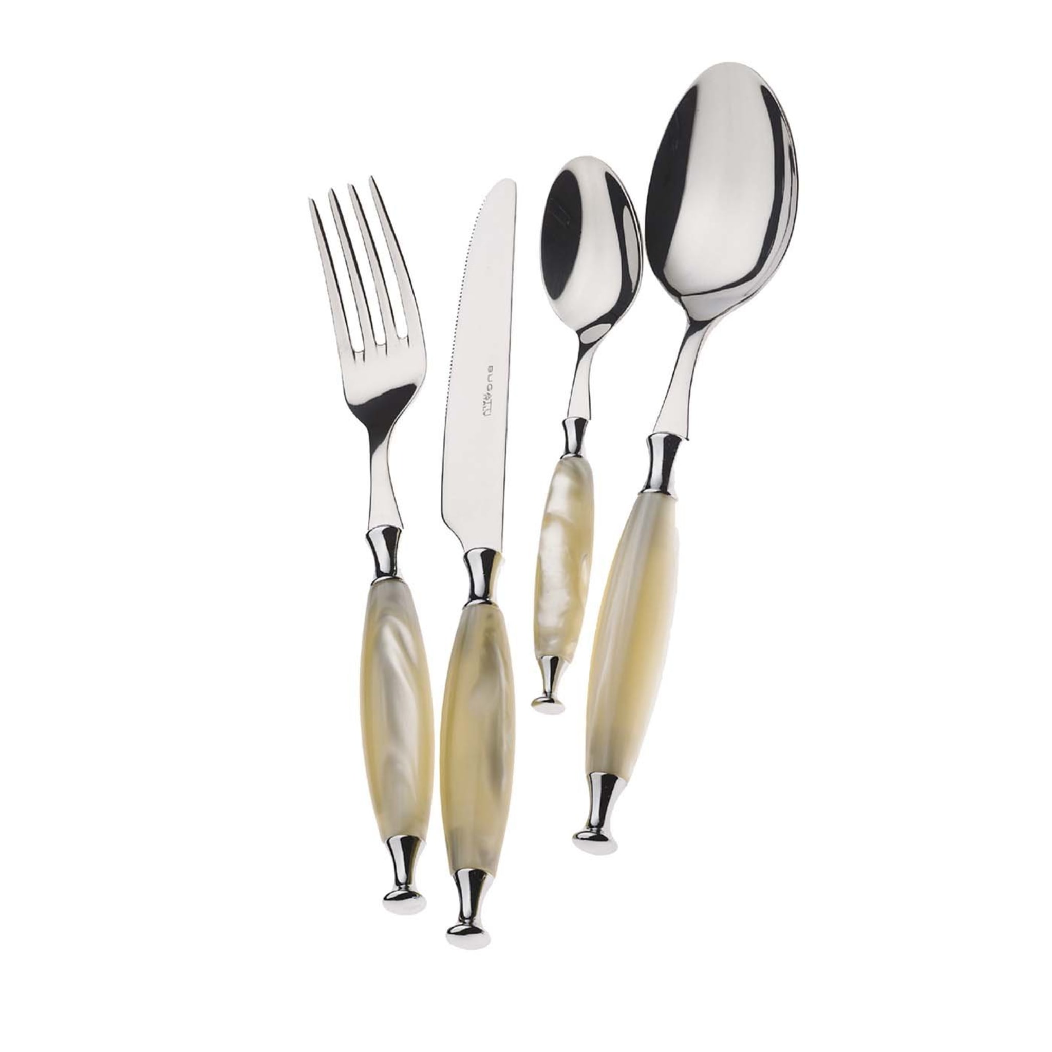 Country 24-Piece Cutlery Set in Mother-of-the-Pearl with Box - Main view