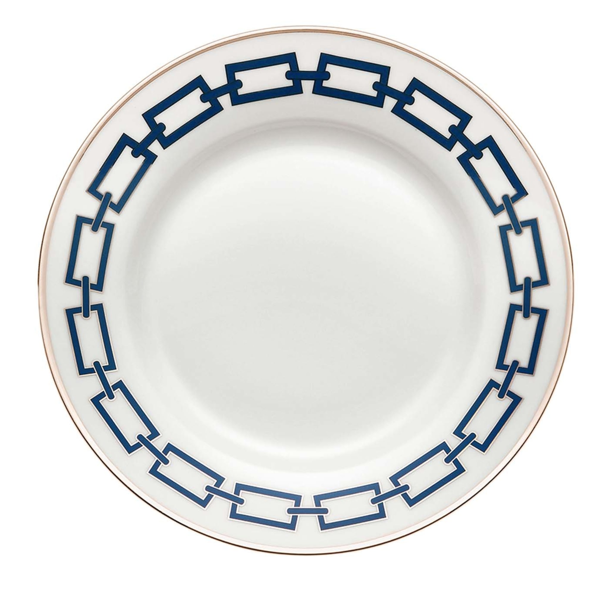 Catene Zaffiro Set of 6 Dinner Plates by Gio Ponti  - Main view