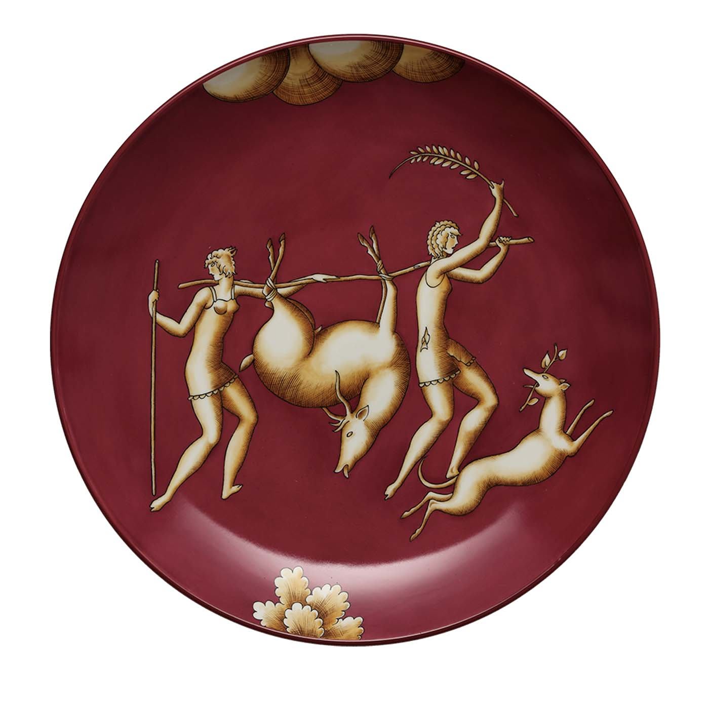 La Venatoria Red Deer Plate - Limited Edition - GINORI 1735