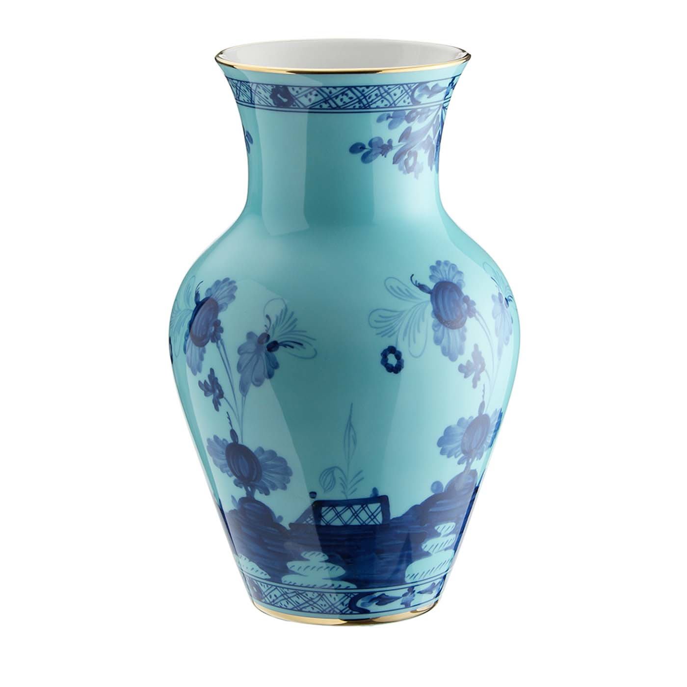 Oriente Italiano Iris Ming Vase - GINORI 1735