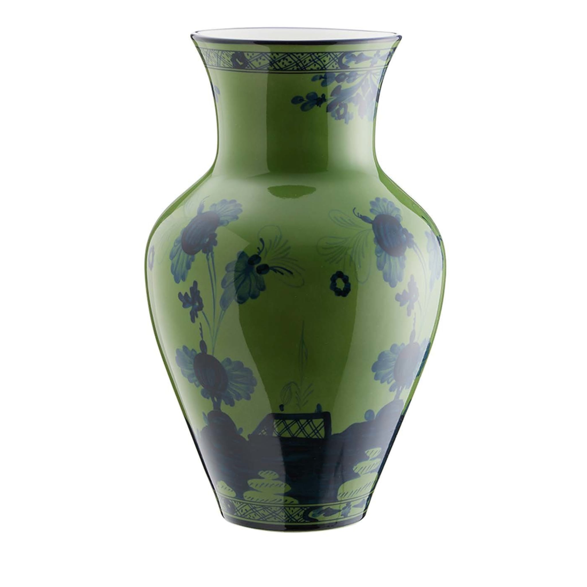 Oriente Italiano Malachit Ming Vase - Hauptansicht