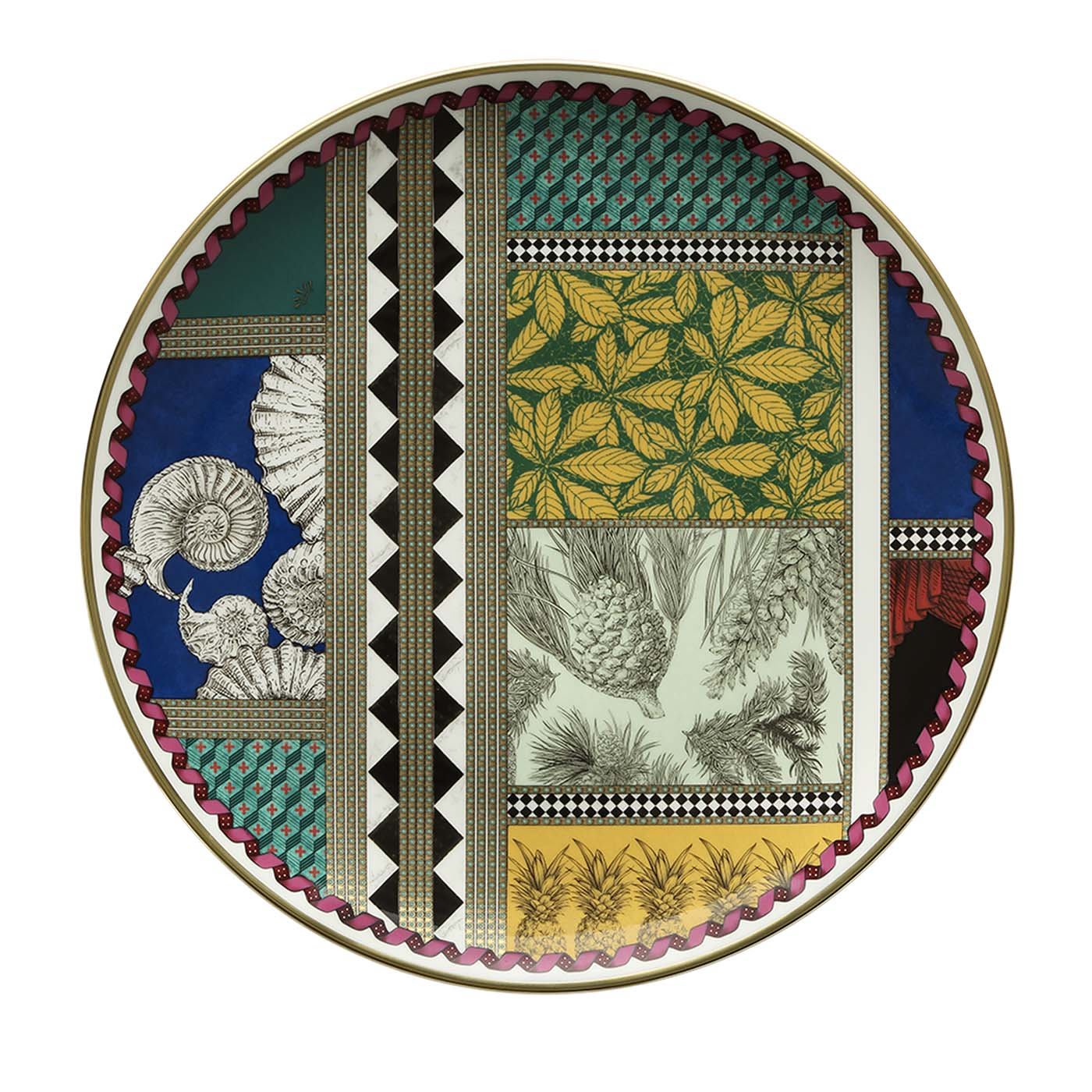 Totem Round Plate - GINORI 1735